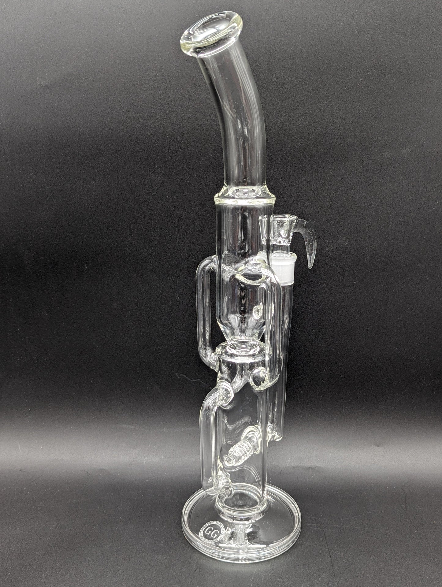 Greek Glass 16.5" Recycler 2.0 Bong