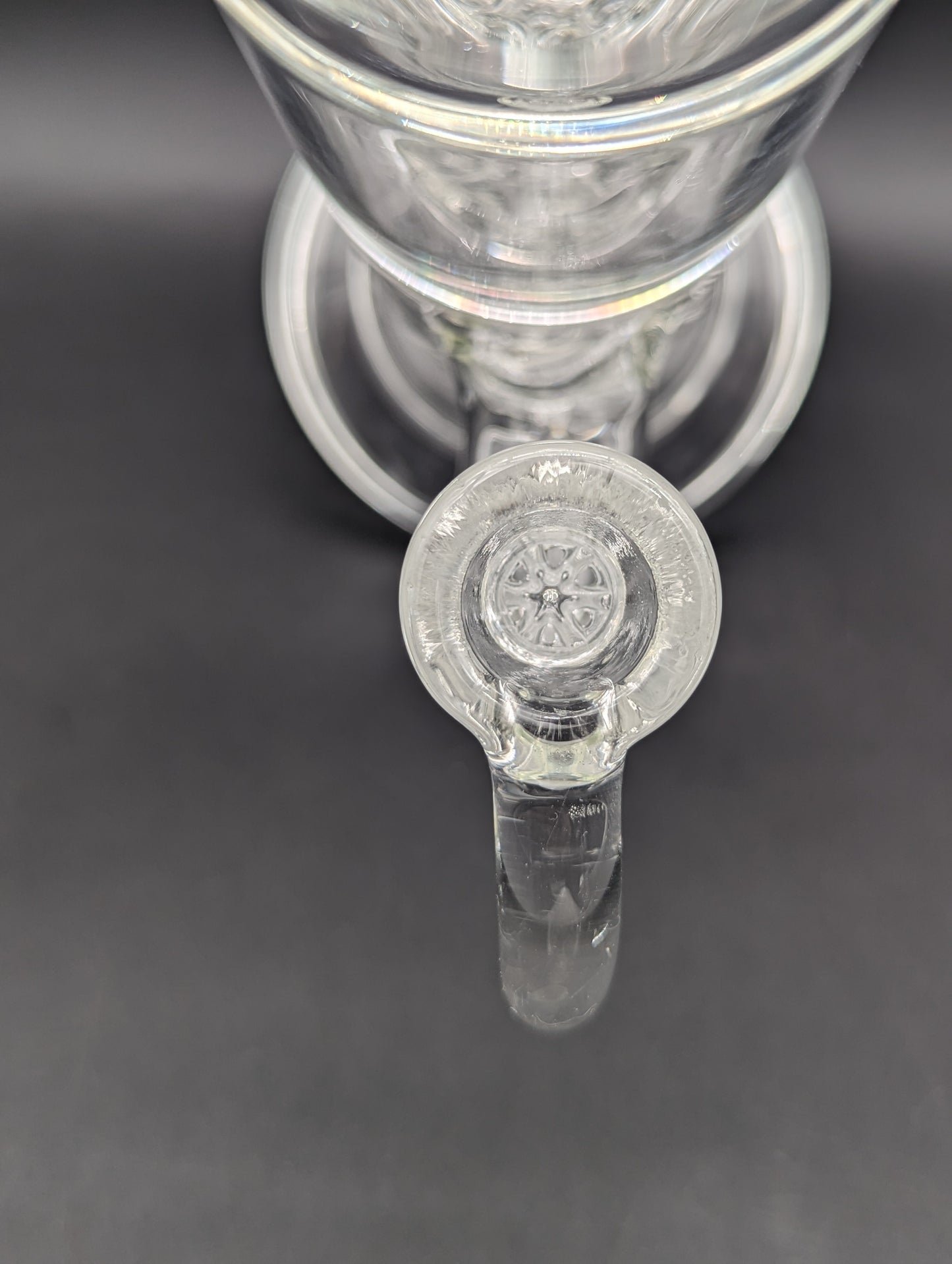 Greek Glass 18" Peyote Pillar Tube