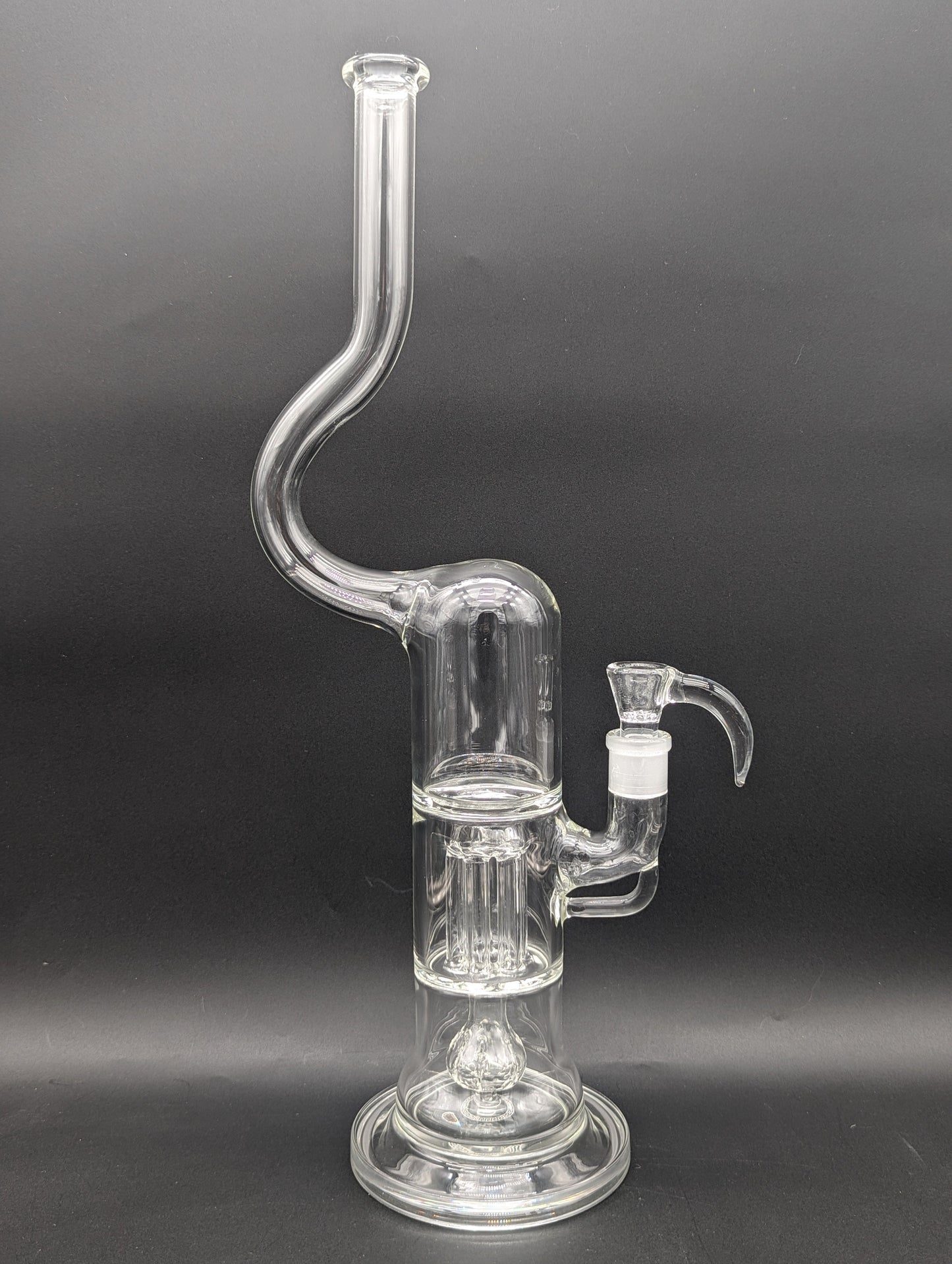Greek Glass 18" Peyote Pillar Tube