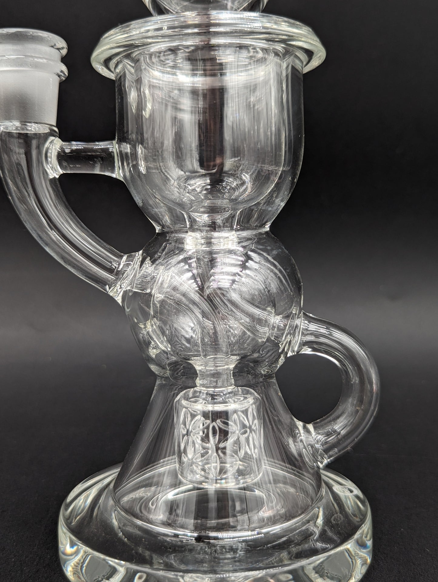 Greek Glass BTK Dab Rig-Avernic Smoke Shop