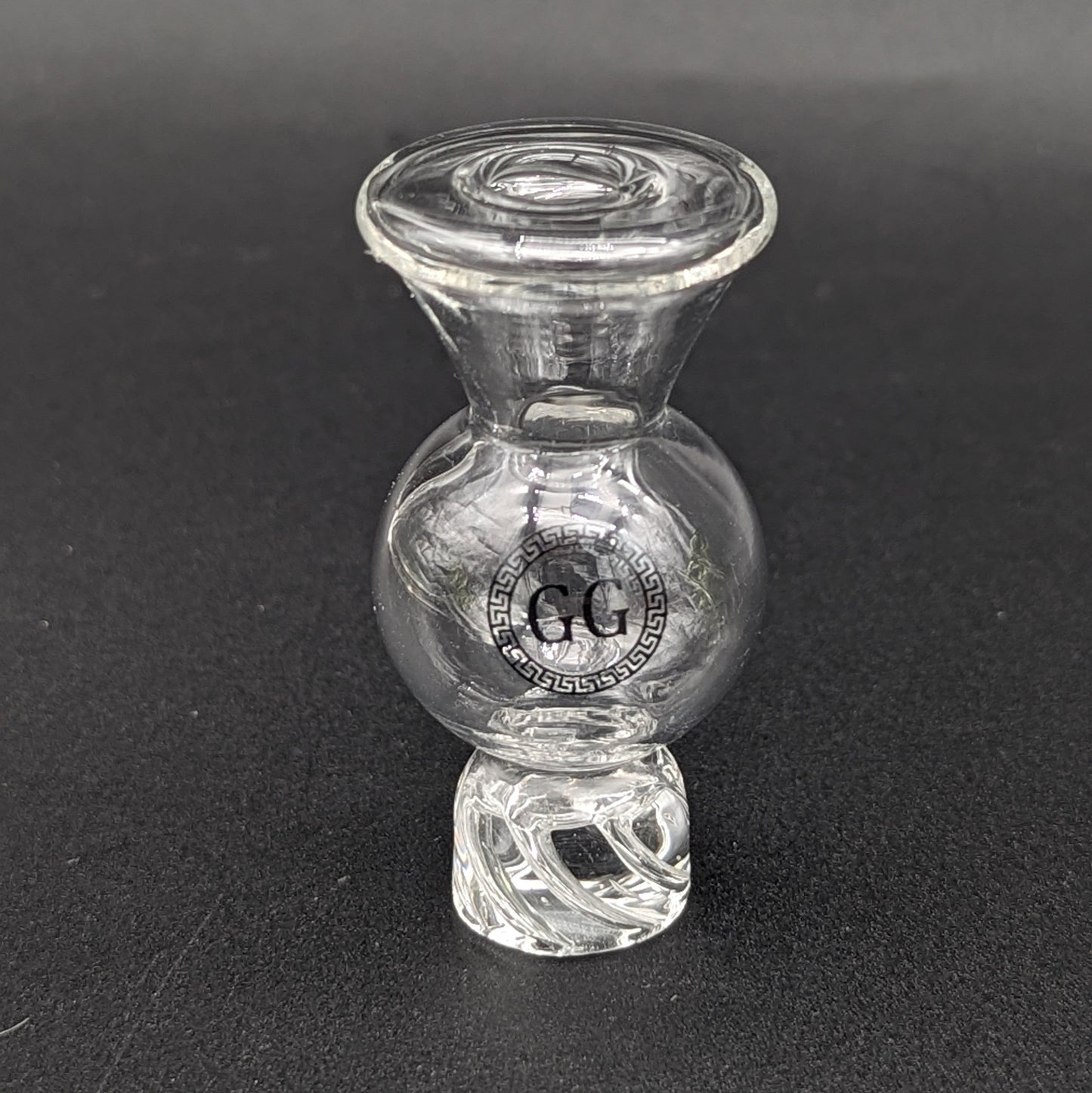 Greek Glass Bubble Spinner Cap