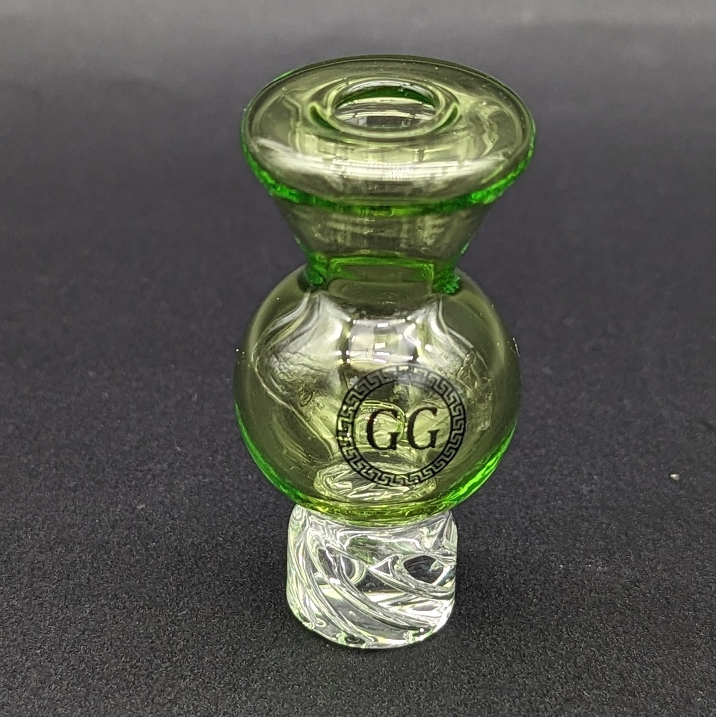 Greek Glass Bubble Spinner Cap