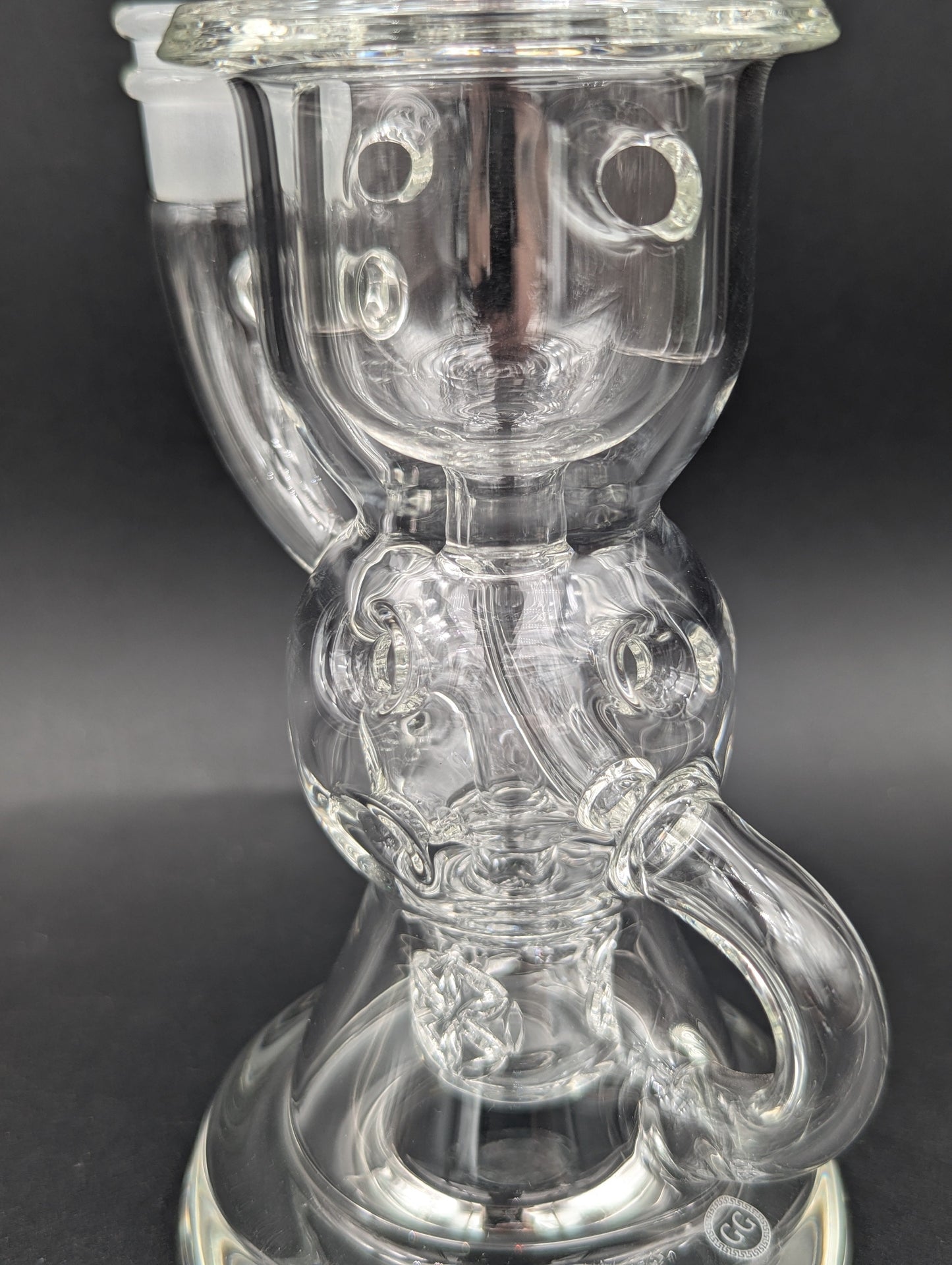 Greek Glass FTK Dab Rig-Avernic Smoke Shop
