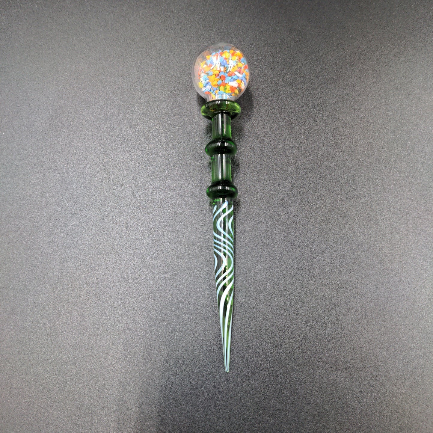 Gumball Glass Dab Tool - 5" - Avernic Smoke Shop