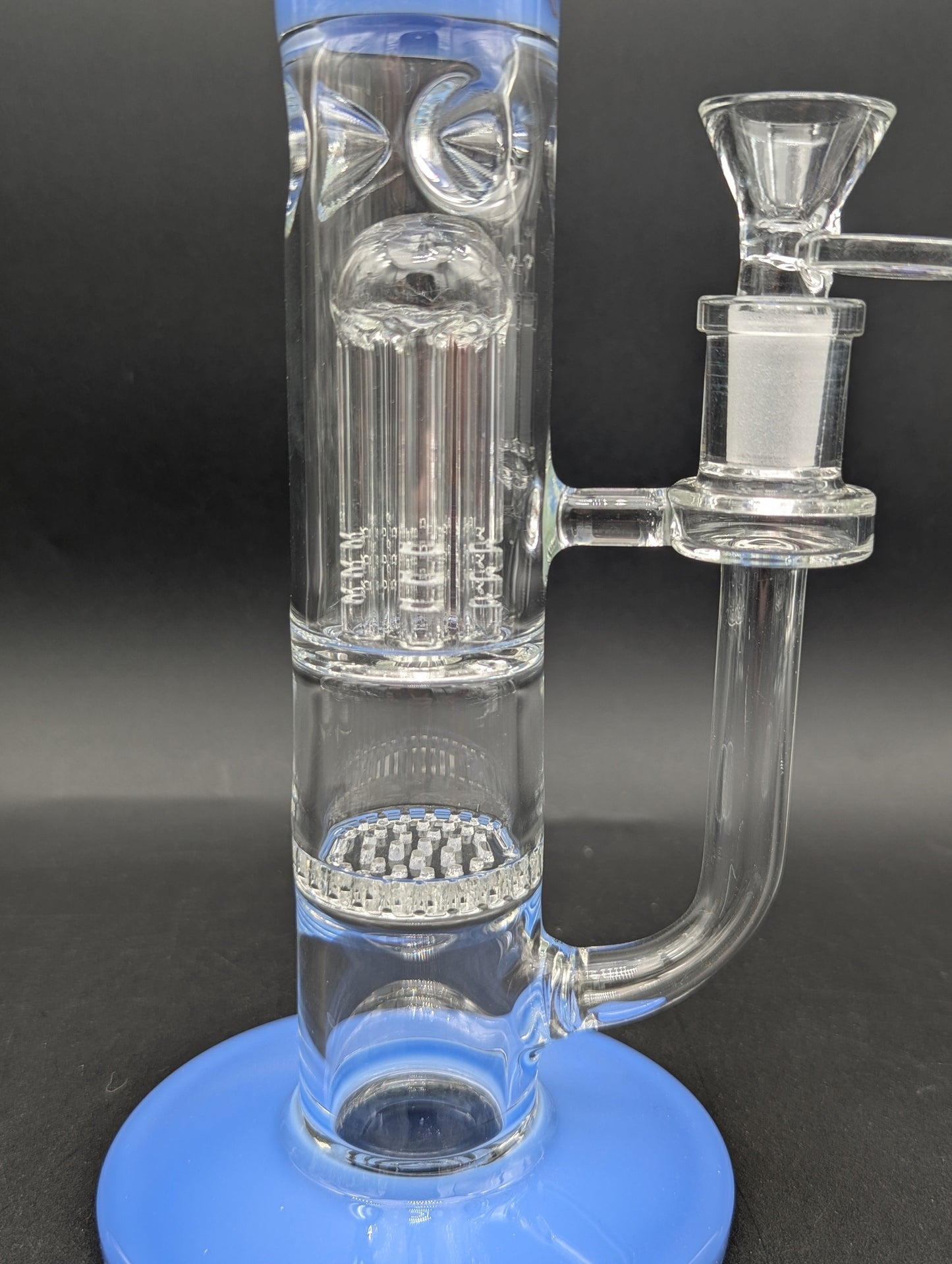 Hittin Glass 10" Honeycomb Tree Straight Tube-Avernic Smoke Shop