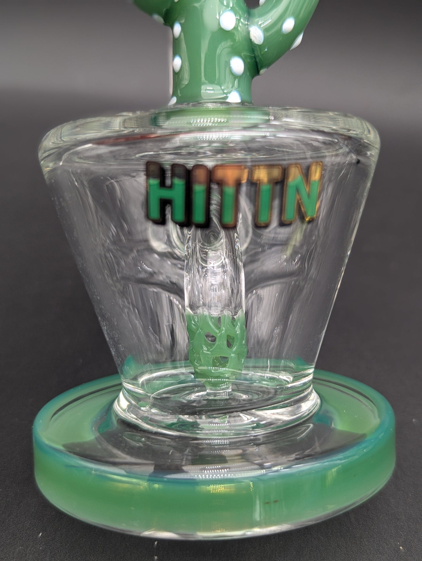 Hittin Glass 6" Cactus Dab Rig-Avernic Smoke Shop
