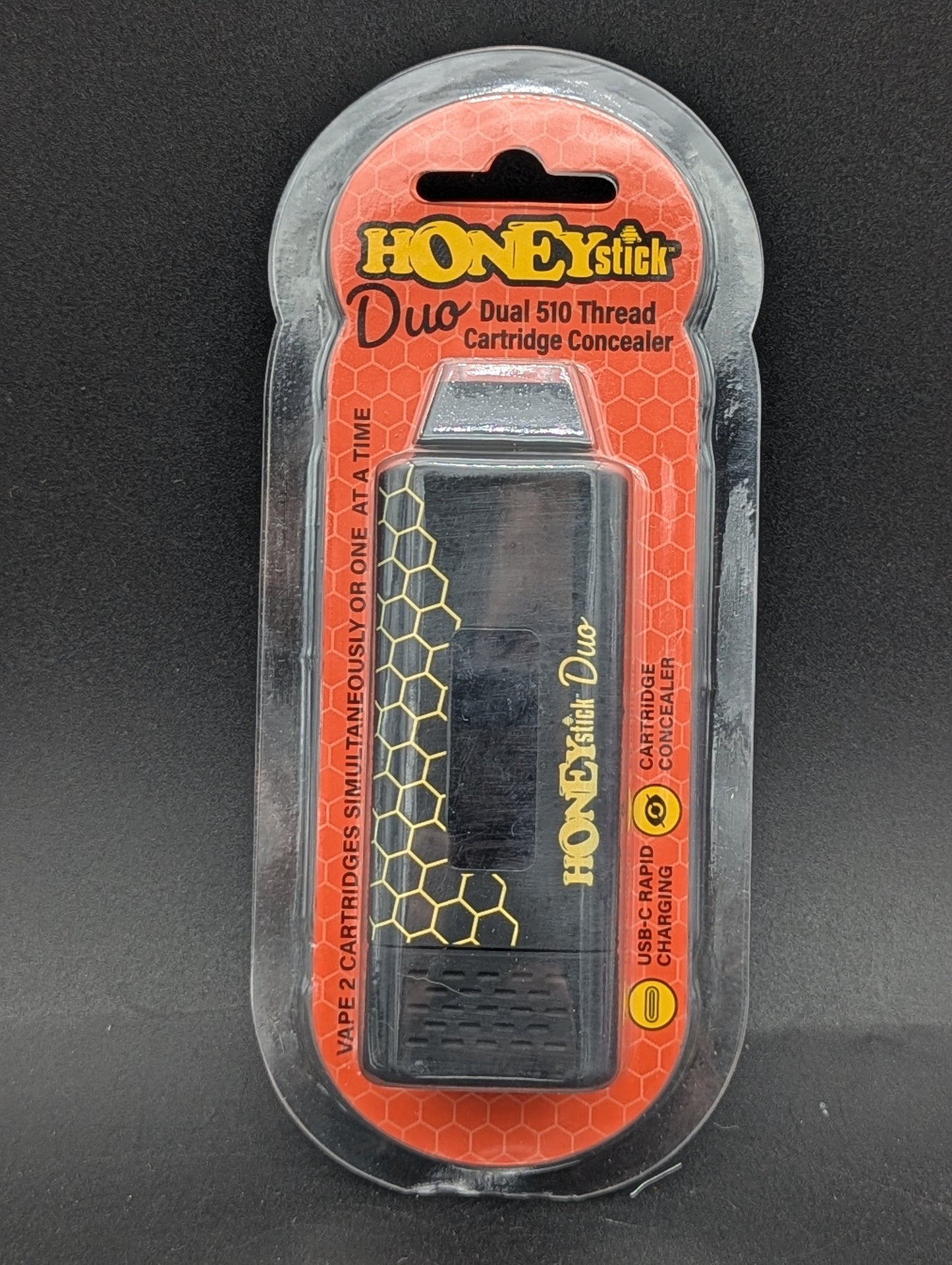 HoneyStick Duo Auto-Draw Dual Cartridge 510 Vape Battery | 400mAh