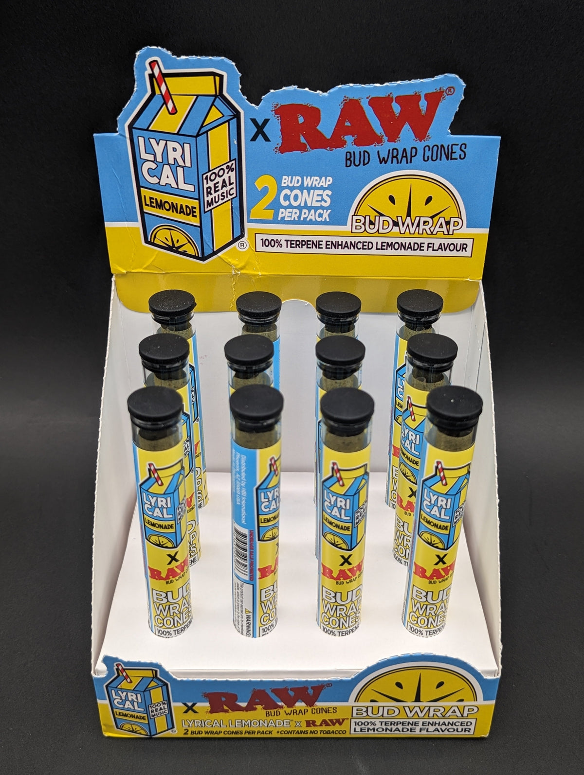 Lyrical Lemonade X RAW Bud Wrap | 2pk-Avernic Smoke Shop
