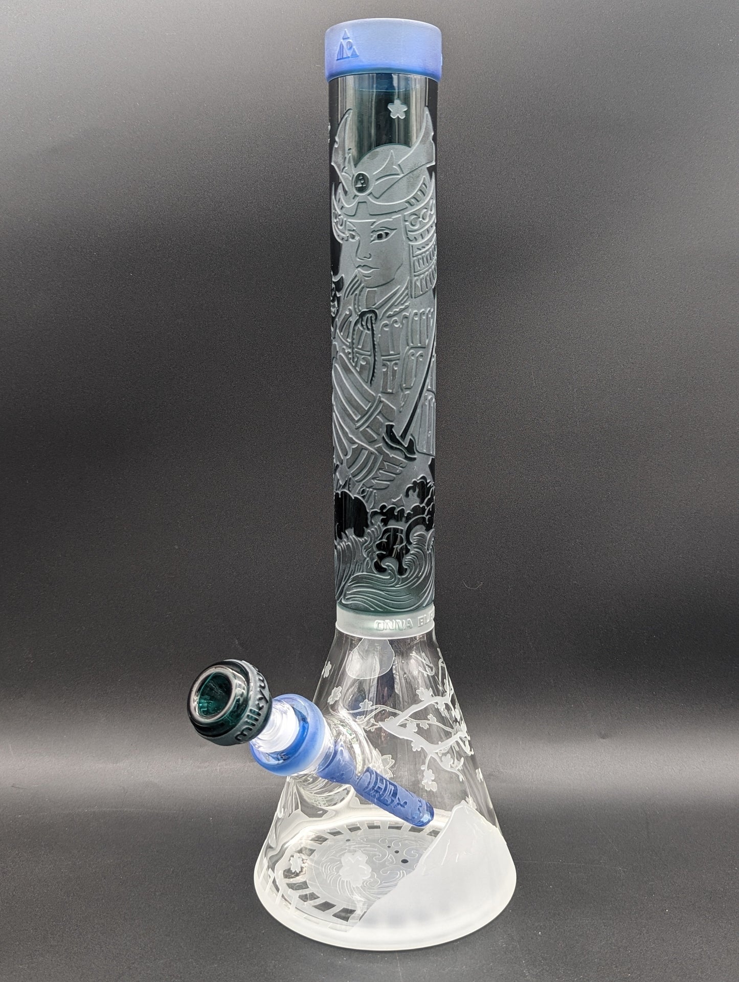 Milkyway Glass "Femme Samurai" 16″ Beaker Bong
