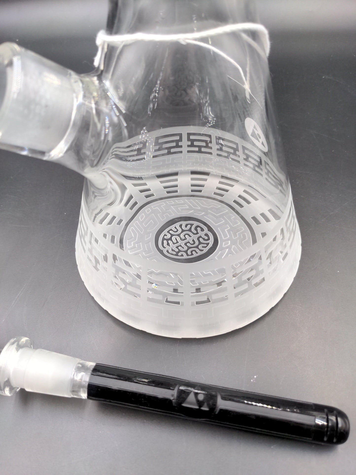 Milky Way Glass "DNA Codex" 14" Beaker - Avernic Smoke Shop