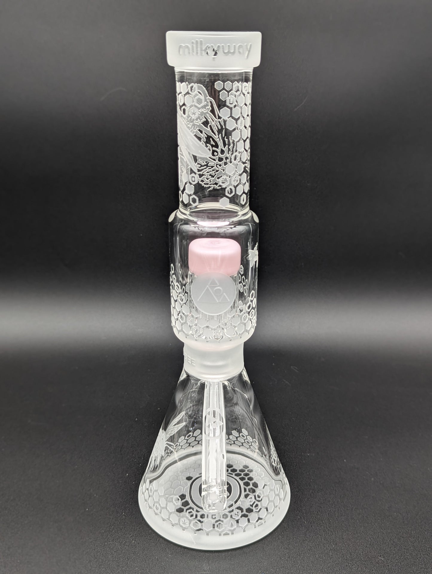 Milky Way Glass - Hive Colony 11" Beaker - Avernic Smoke Shop