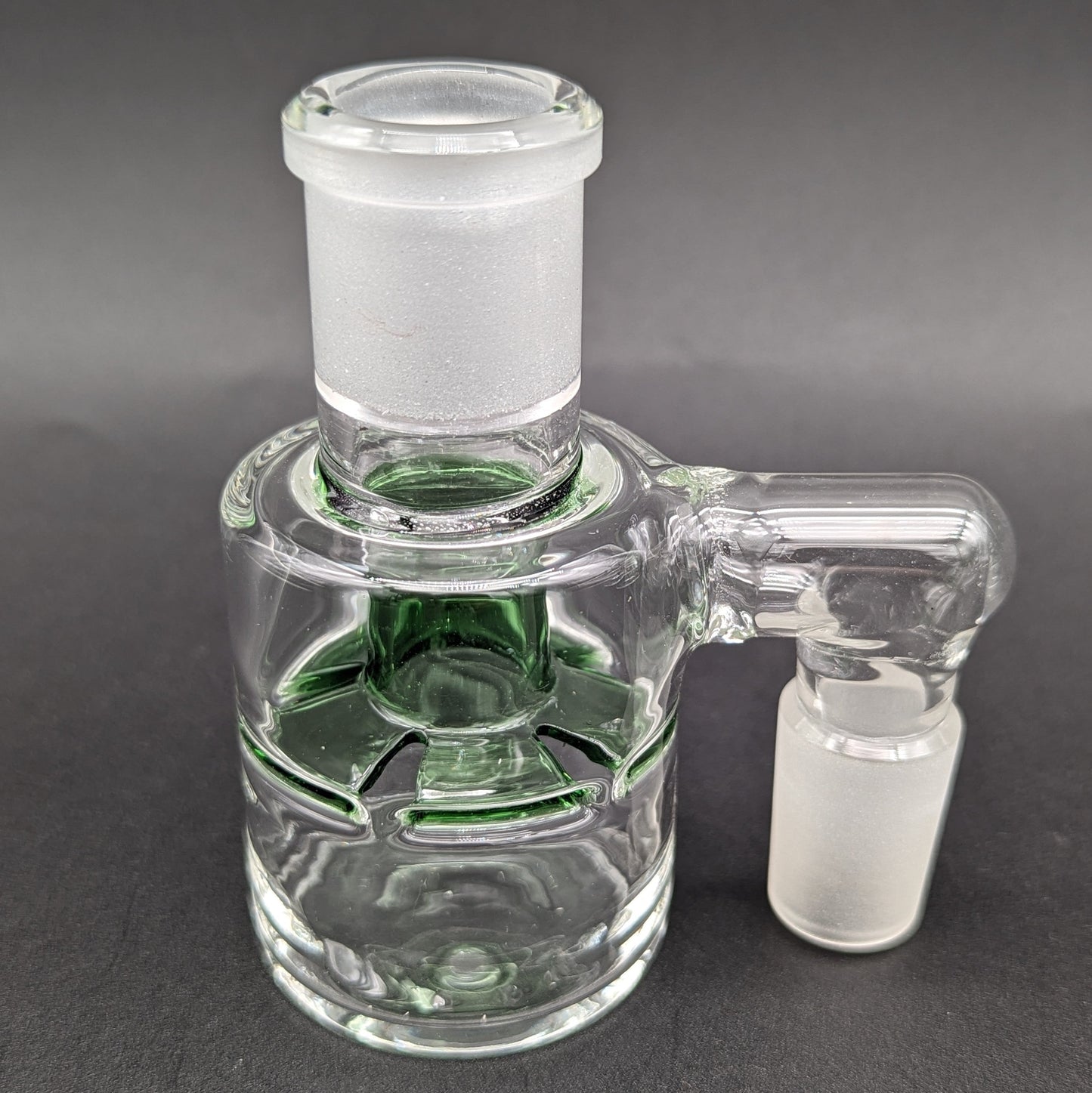 Mini Slitted Disc Ash catchers 18mm 90 Degrees