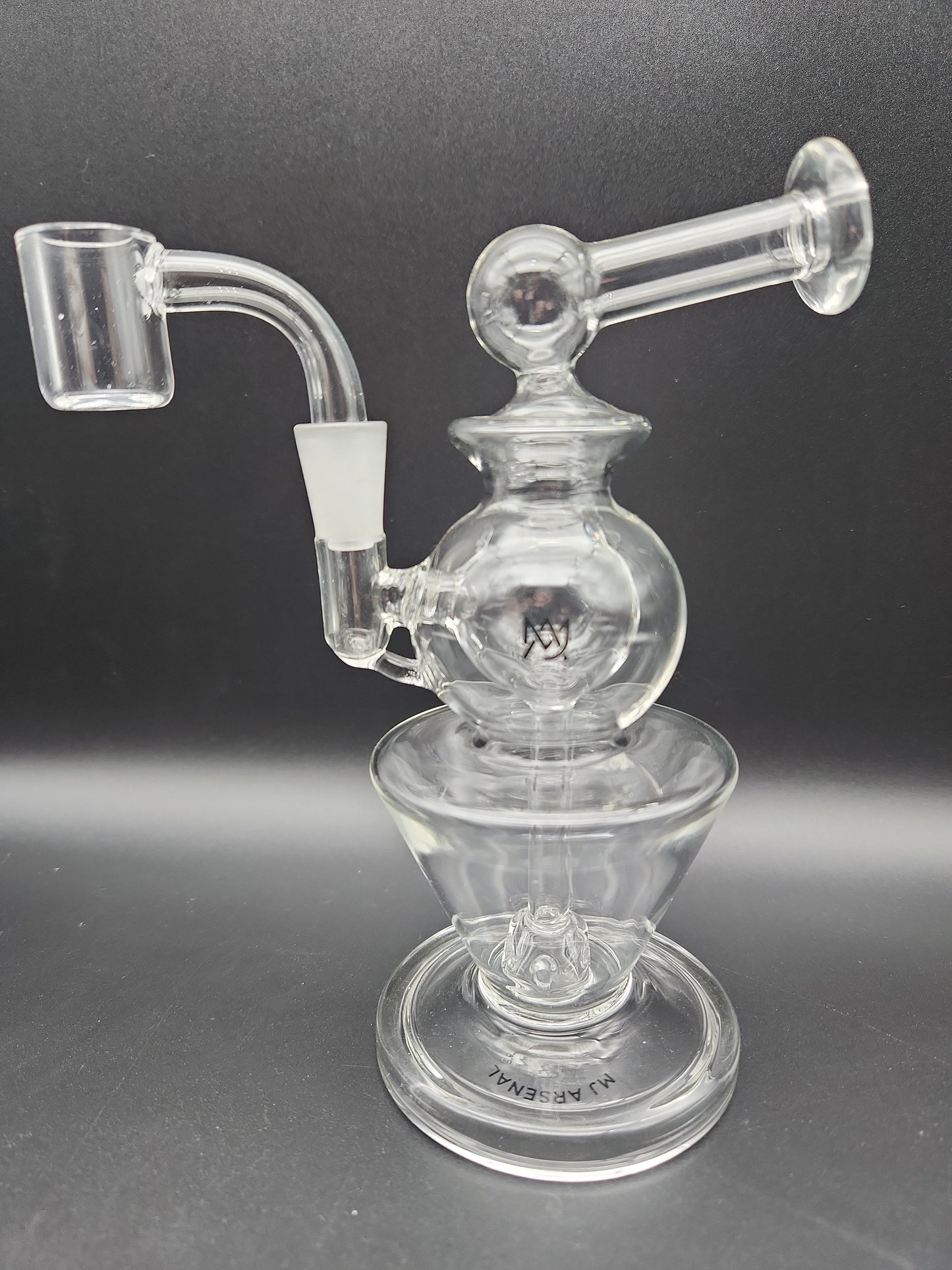 MJ Arsenal Gemini Mini Rig | 6.5"-Avernic Smoke Shop
