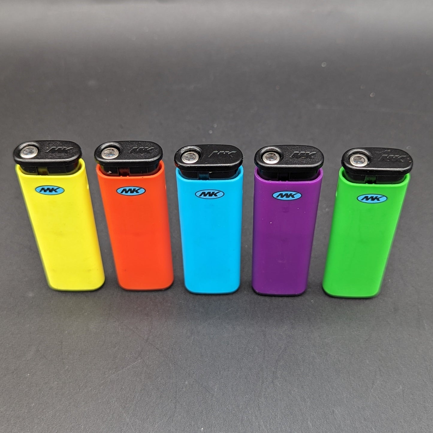 MK Jet Torch Lighter | Rubber Coat | Assorted Colors