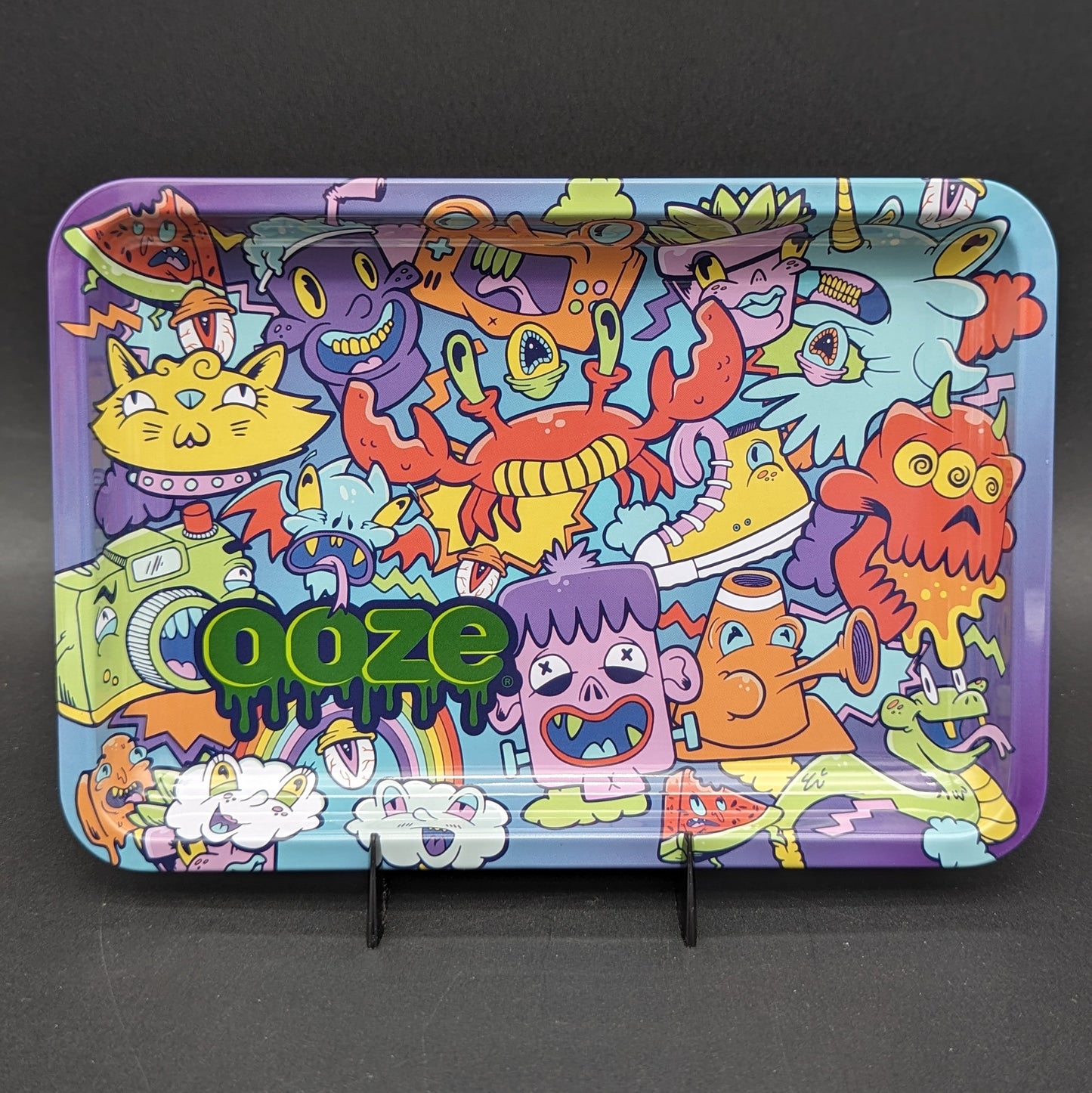 Ooze - Metal Rolling Tray - Hype Engine-Avernic Smoke Shop