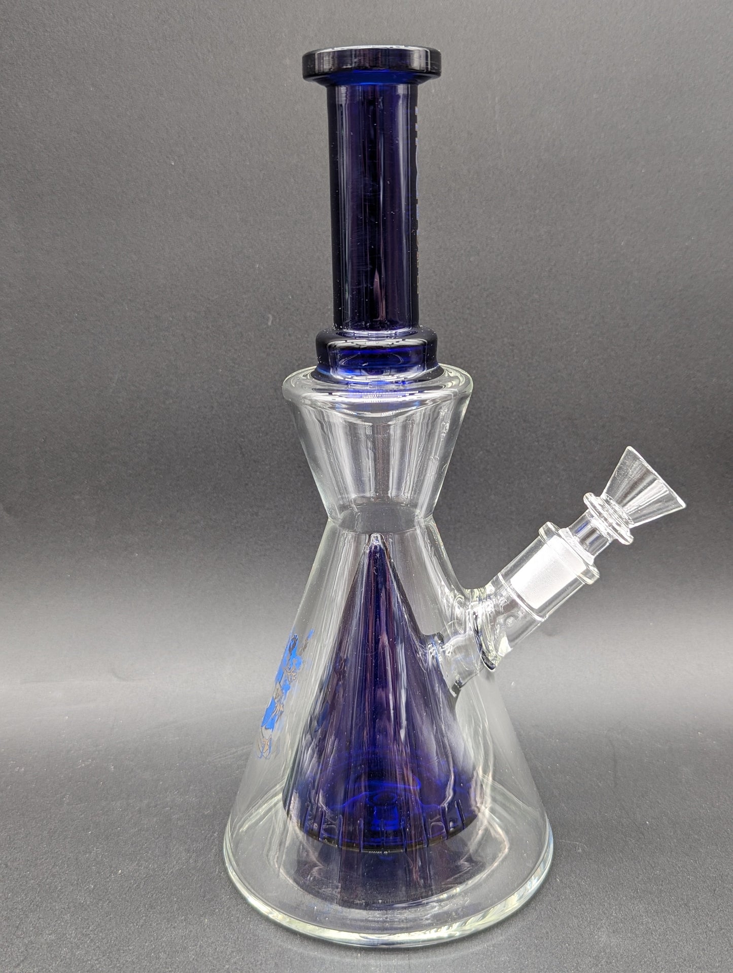 Phoenix 10" Hourglass Showerhead Bong