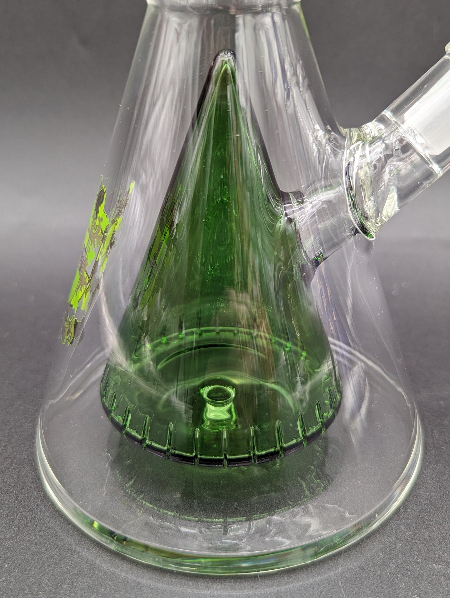 Phoenix 10" Hourglass Showerhead Bong