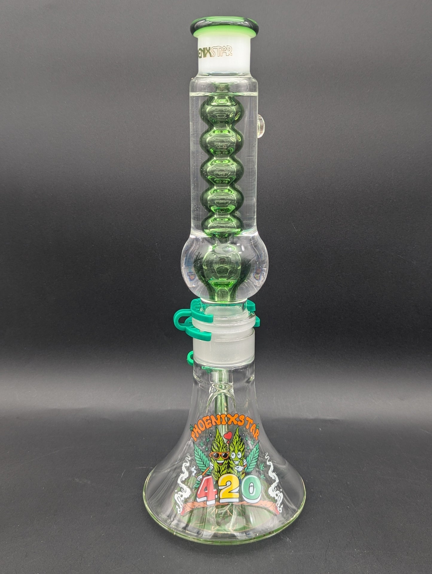 Phoenix 13" Glycerin Beaker Bong-Avernic Smoke Shop