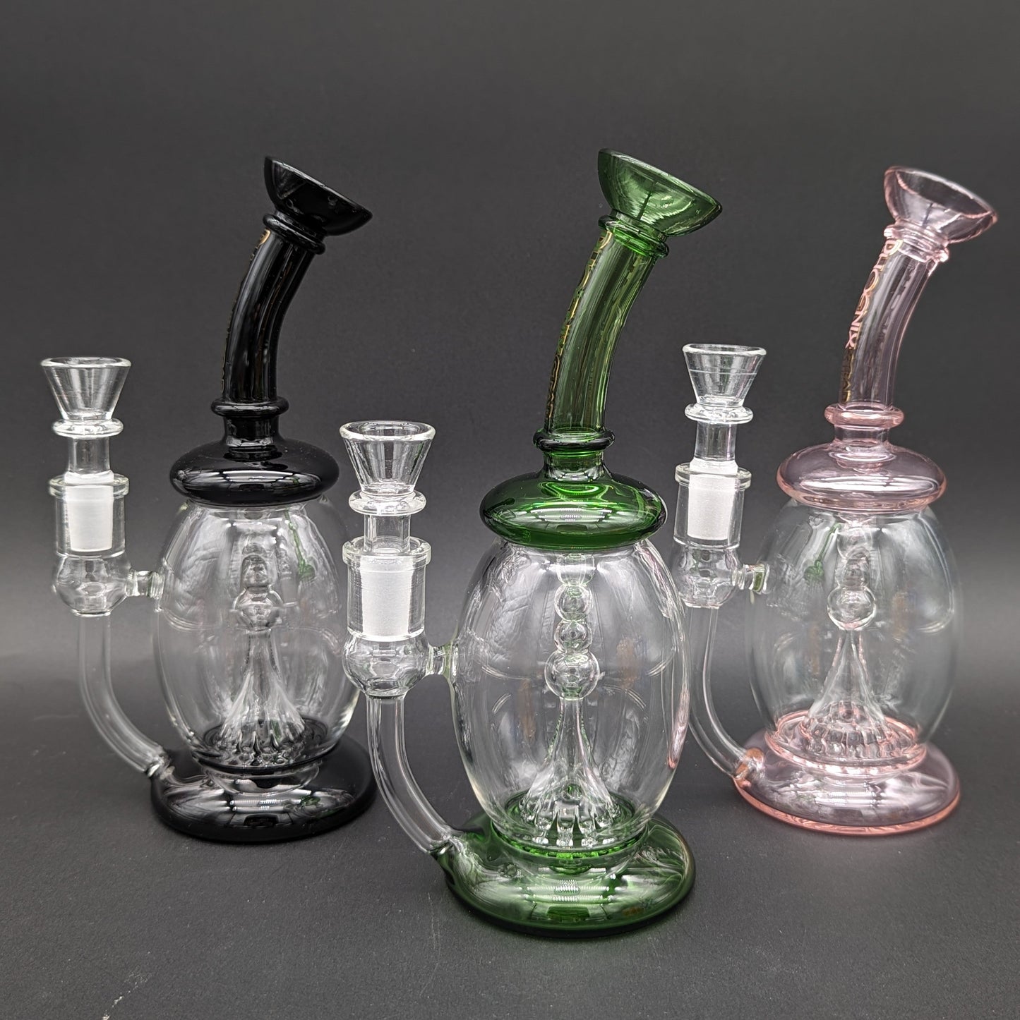 Phoenix 8" Froth Perc Bubbler Bong