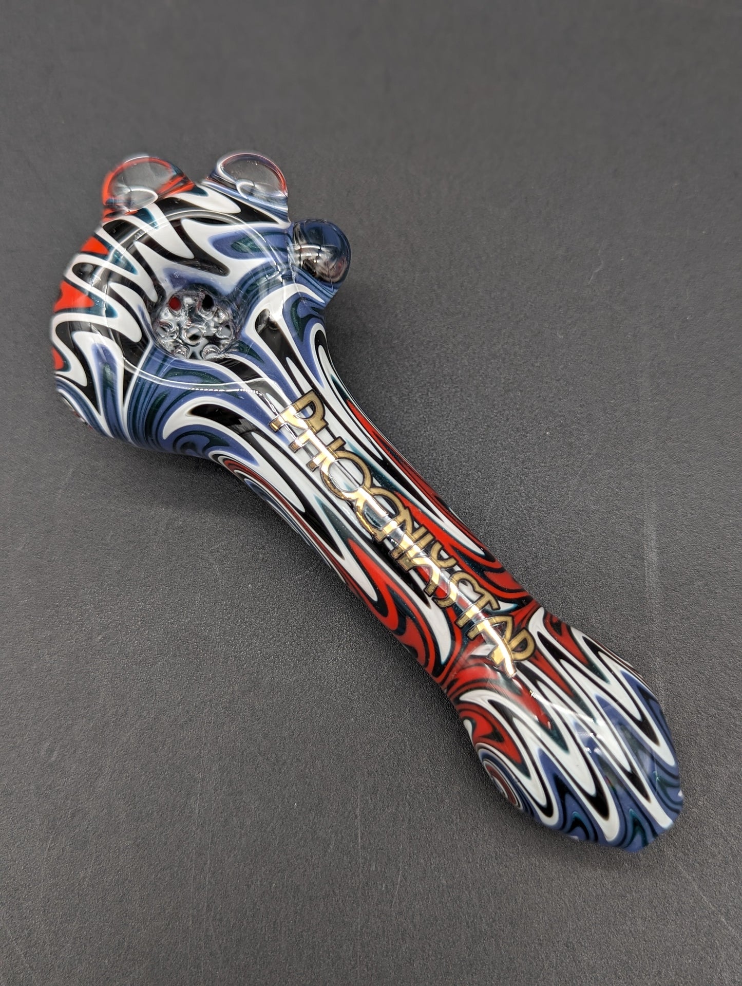 Phoenix Fully Worked Wig Wag Screened Pipe