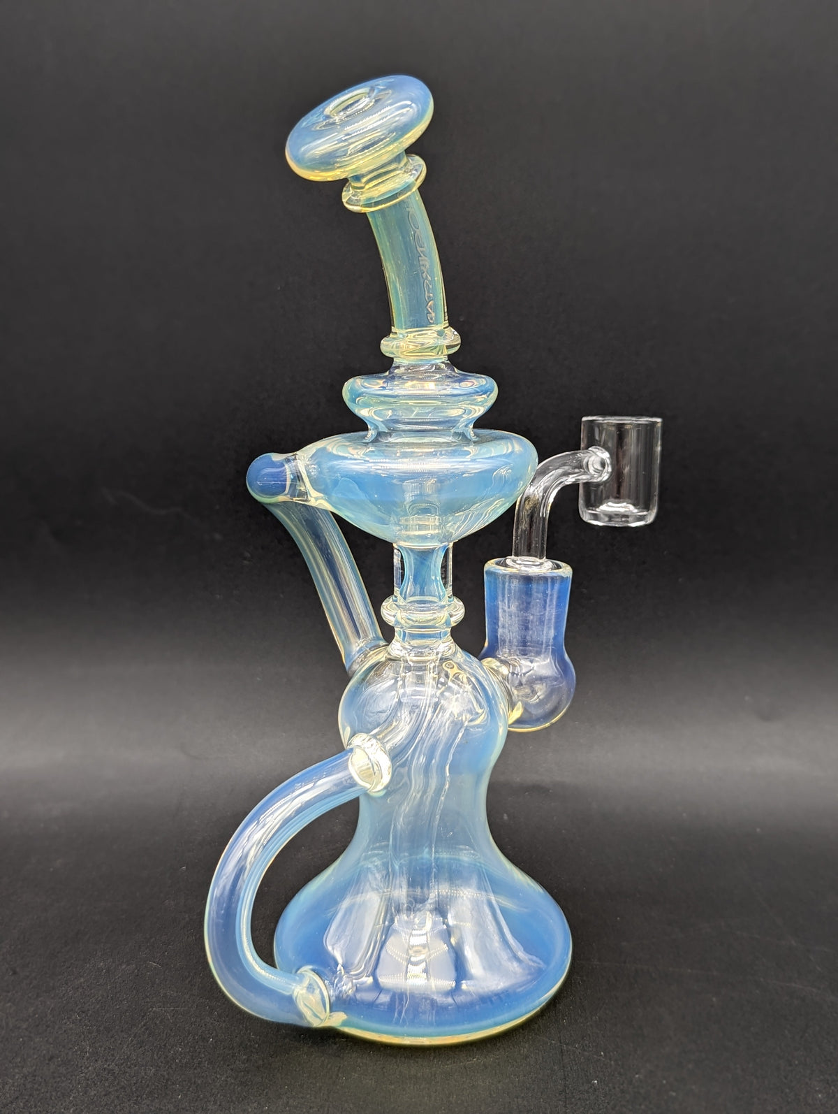 Phoenix Fumed 8" Klein Recycler Dab Rig-Avernic Smoke Shop