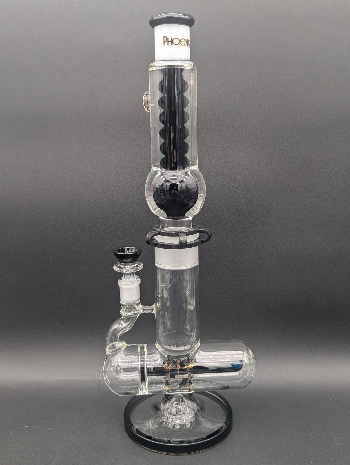 Phoenix Glycerin Inline Tube Bong-Avernic Smoke Shop