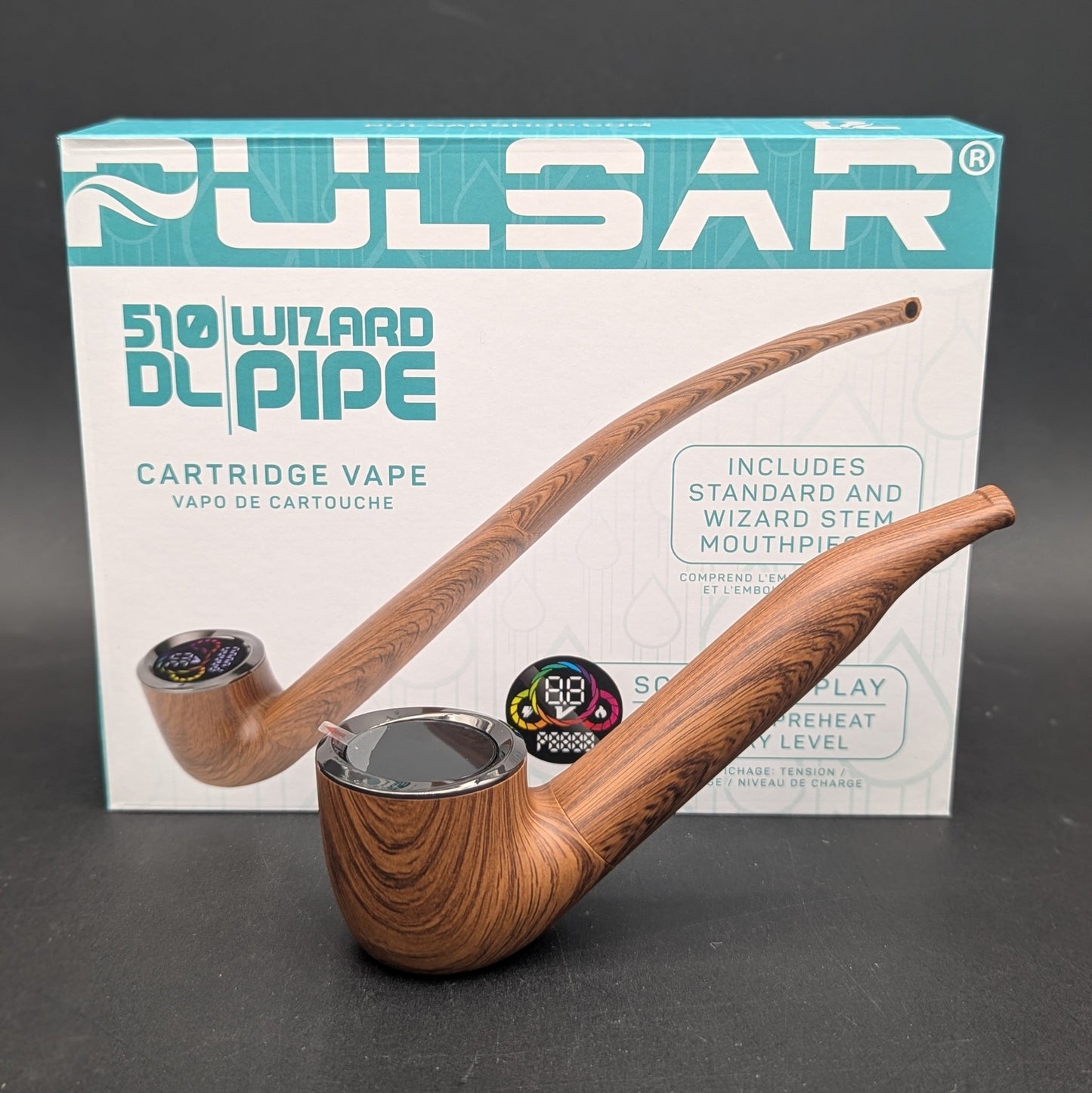 Pulsar 510 DL Wizard Pipe Variable Voltage Cart Vape | 650mAh