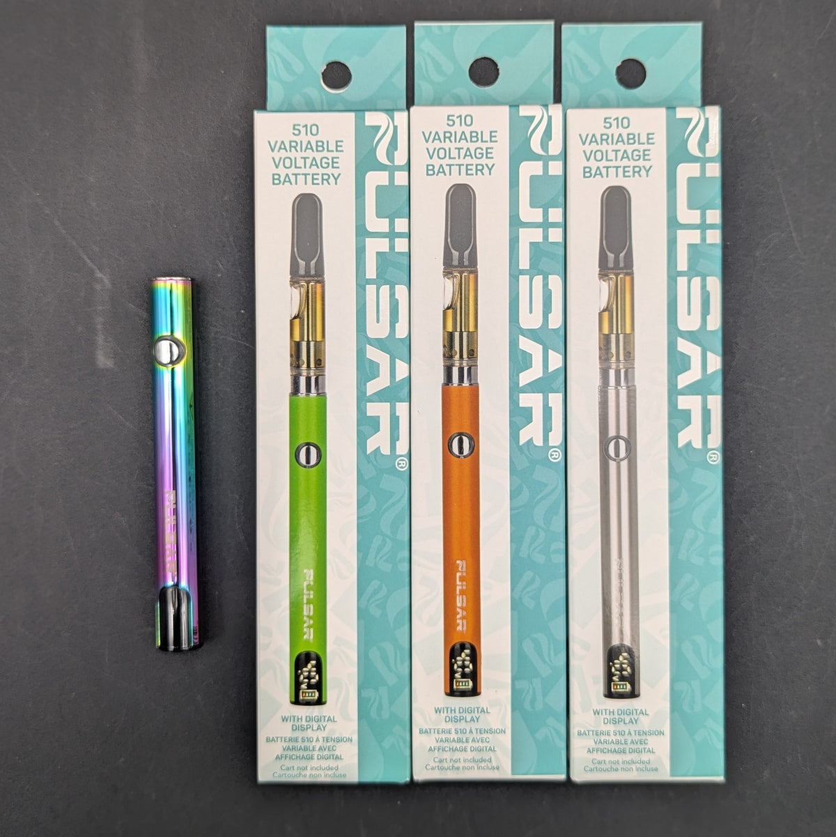 Pulsar 510 Slim Battery w/ Digital Display-Avernic Smoke Shop