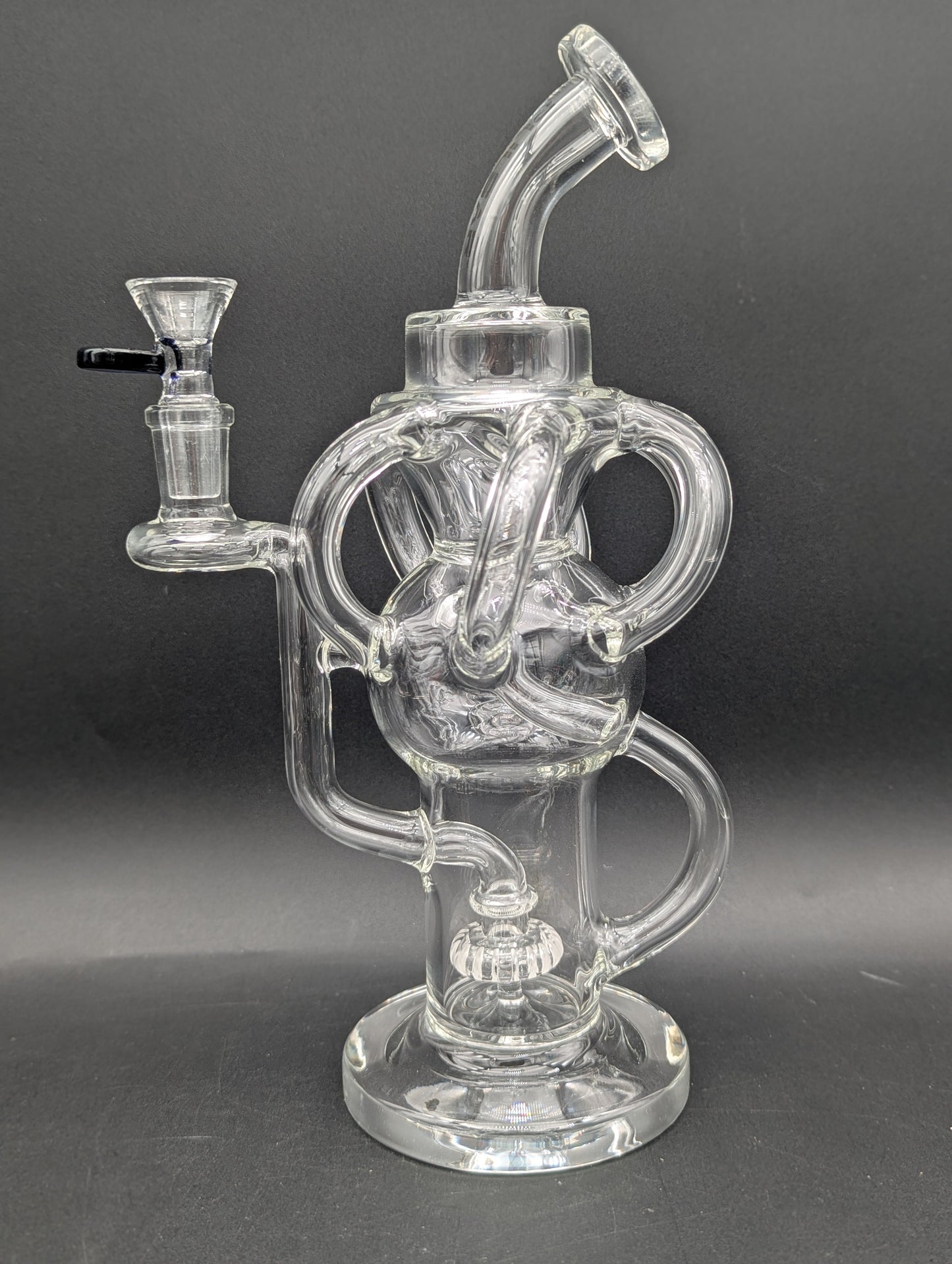 Pulsar 6-Arm Recycler Glass Water Pipe | 10"-Avernic Smoke Shop