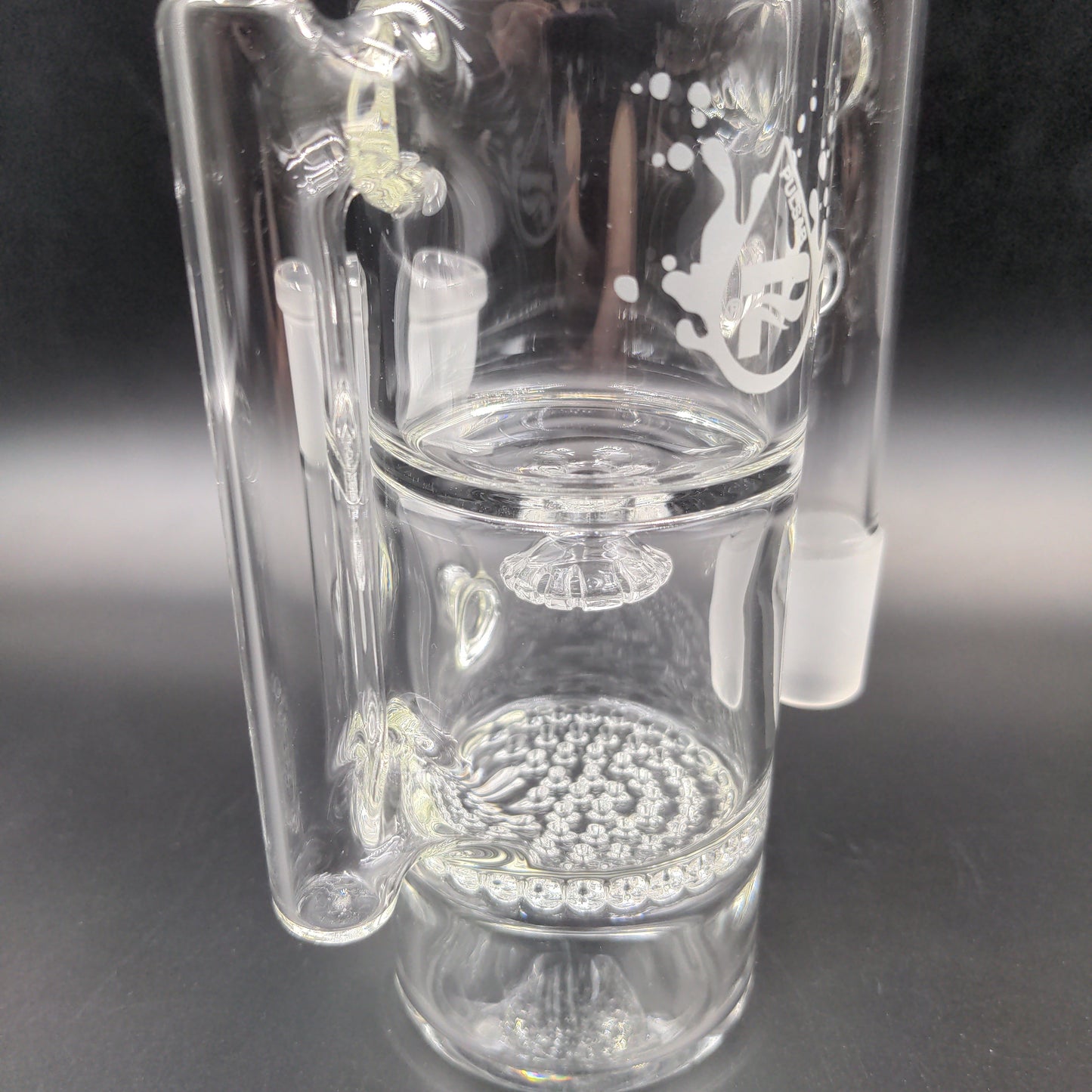 Pulsar Honeycomb/Showerhead Recycler Ash Catcher - 18mm 90 Degrees-Avernic Smoke Shop