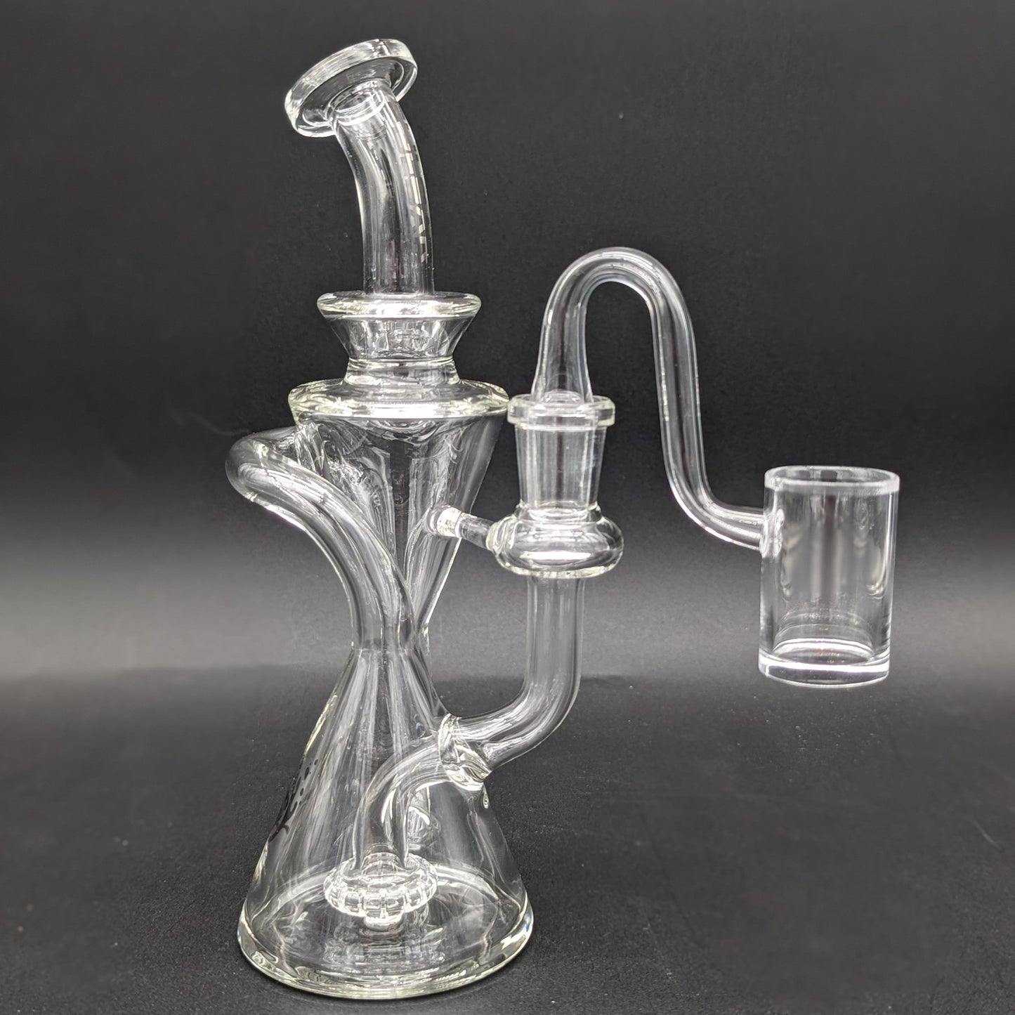 Pulsar Opposed Cones Recycler Dab Rig | 7.5"