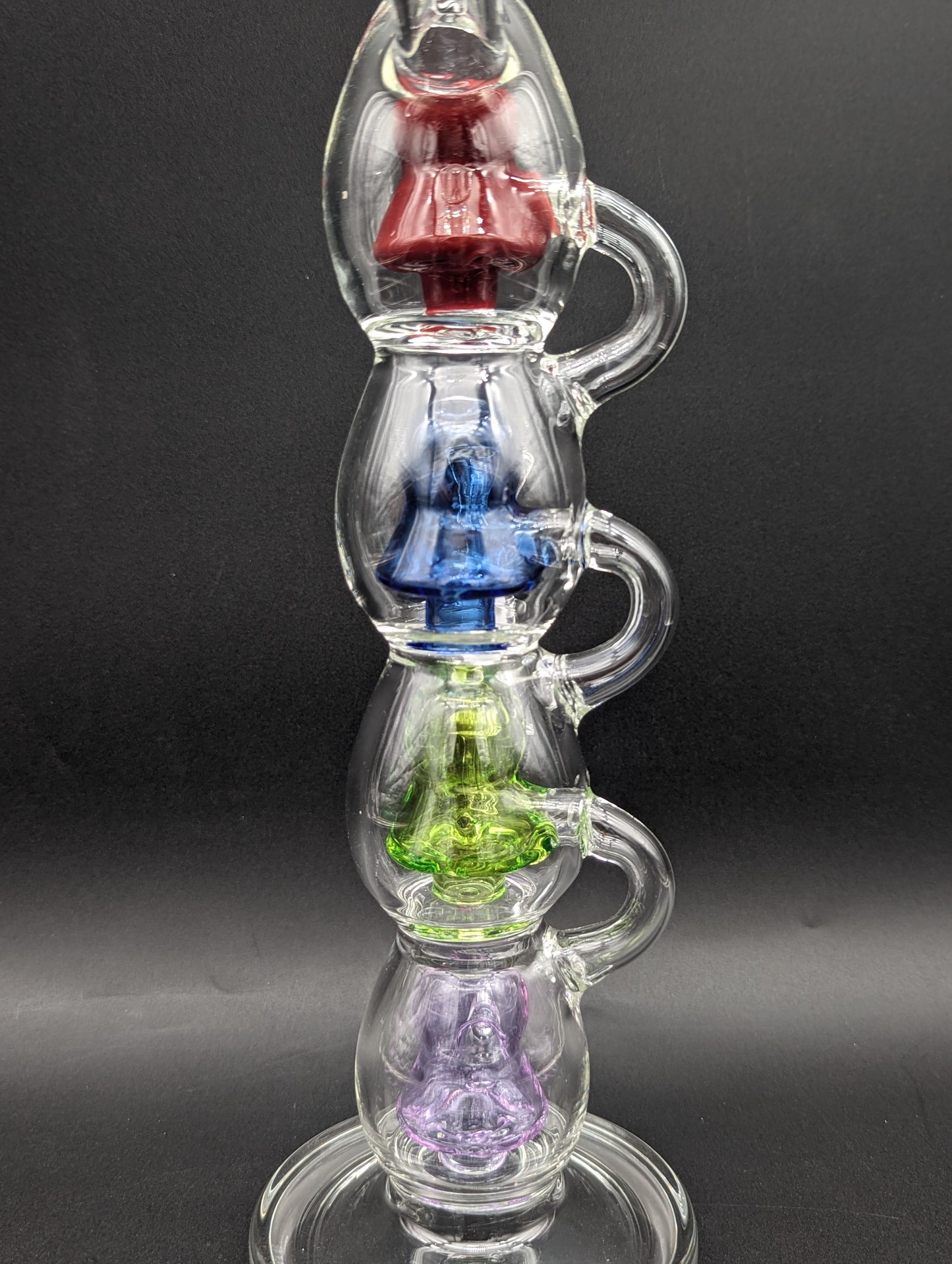 Pulsar Stacks on Stacks Glass Water Pipe | 12"