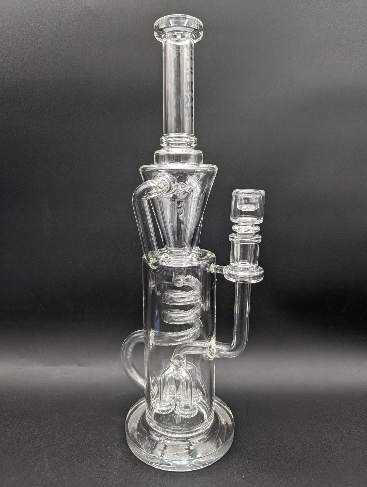Pulsar Twister Glass Recycler Water Pipe | 14.5"