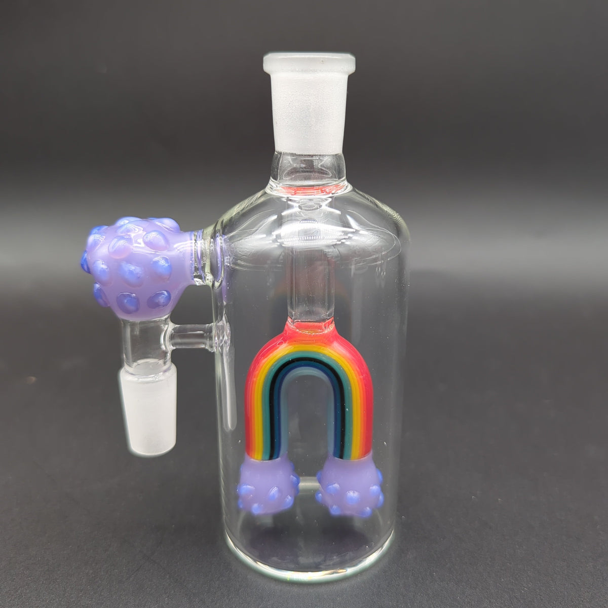 Rainbow Clouds Ash Catcher 14mm-Avernic Smoke Shop