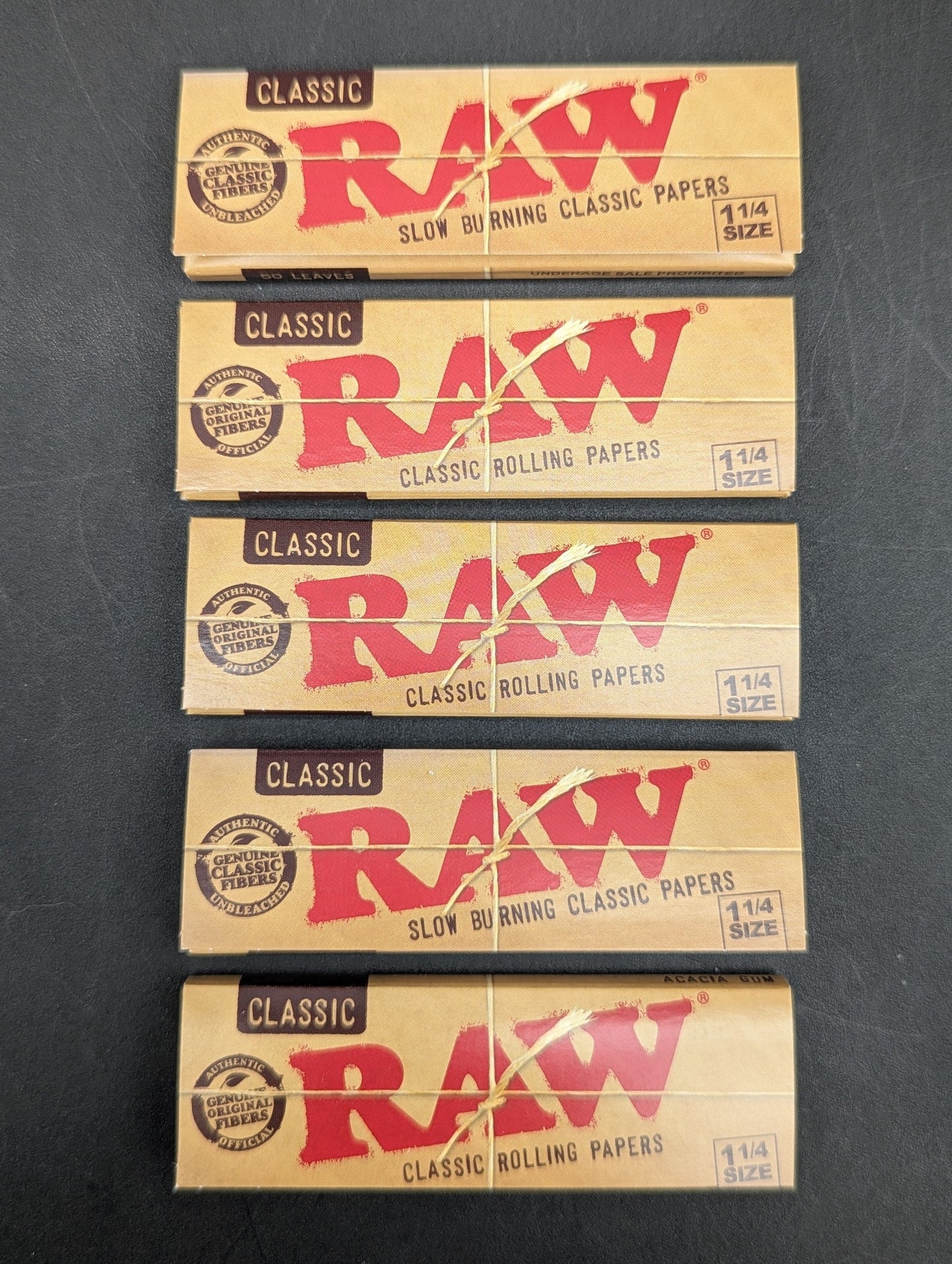 RAW Classic Rolling Papers - 1 1/4 Size-Avernic Smoke Shop