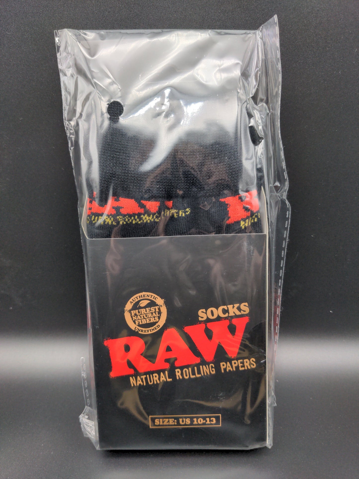 RAW Cotton Socks | Size 10-13-Avernic Smoke Shop