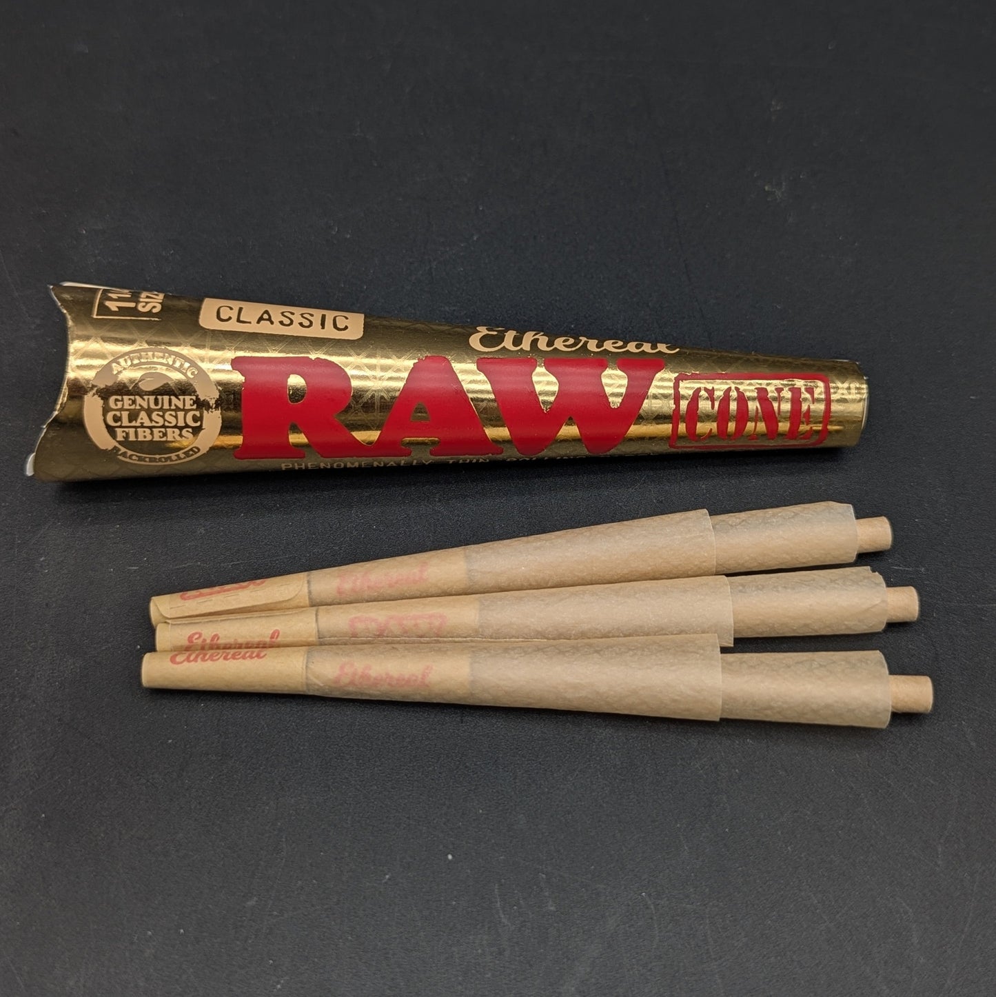 RAW Ethereal Cones - 1 1/4 - 6pk-Avernic Smoke Shop