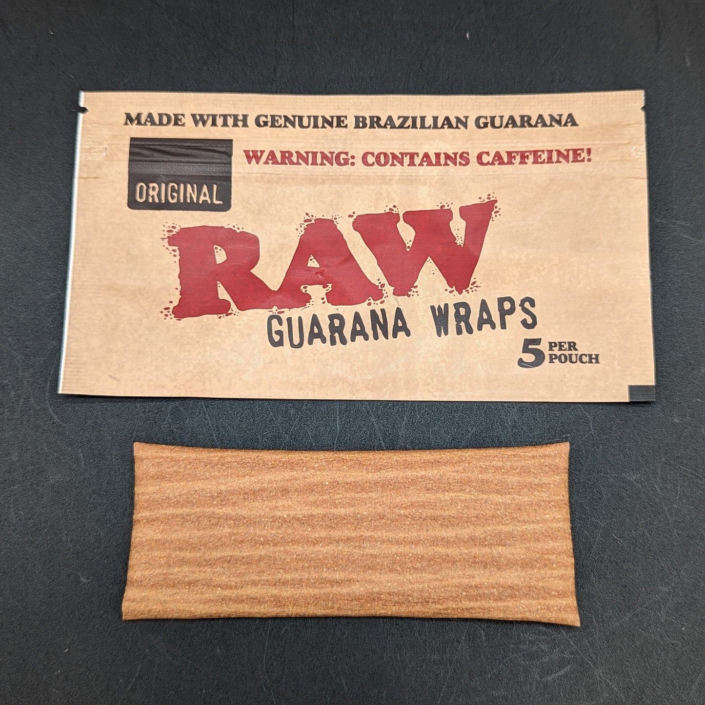 RAW Guarana Caffeine Wraps