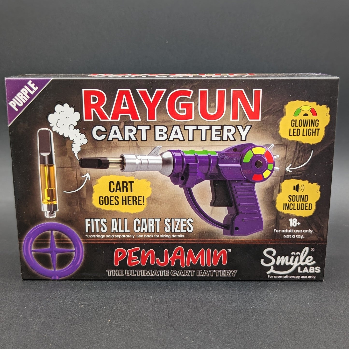 Raygun Penjamin Battery with Lights and Sound - Smyle Labs