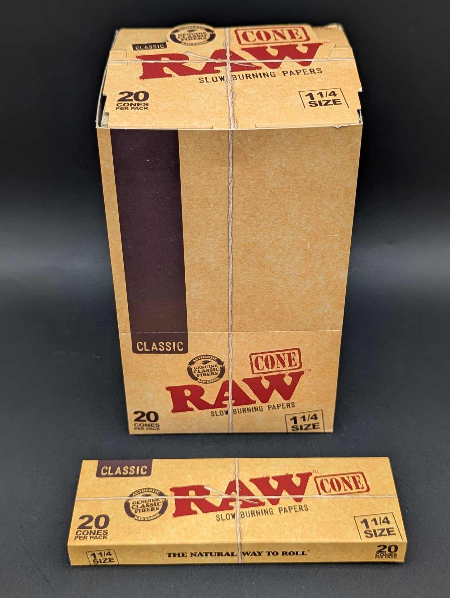 RAW Classic Cone 1 1/4 | 20pk-Avernic Smoke Shop