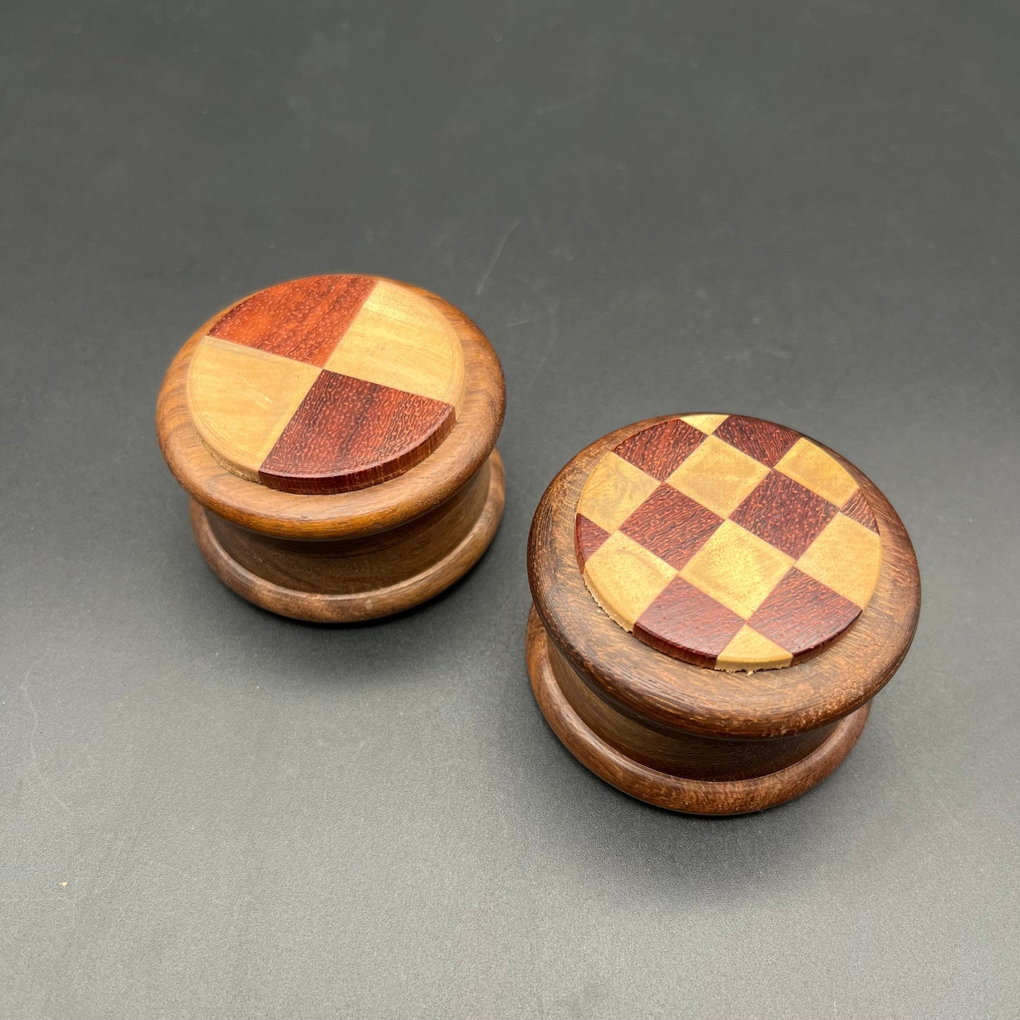 Round Wood 2 Piece Grinder 2"-Avernic Smoke Shop