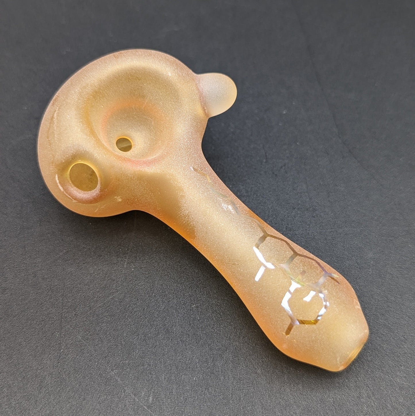 Sandblasted Honeycomb Pipes - Reading Glass Militia