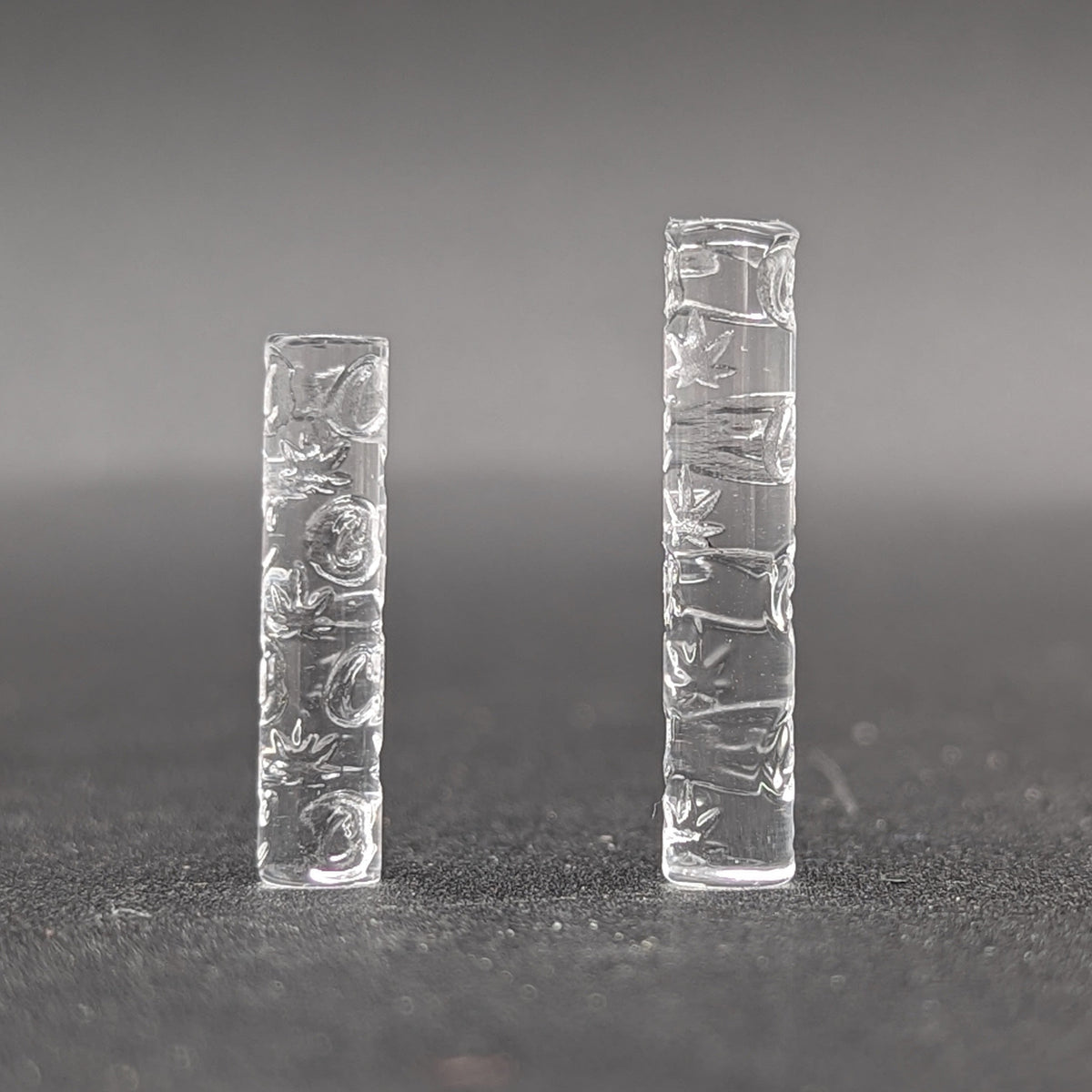 Solid Quartz Etched Pillar for Terp Slurpers-Avernic Smoke Shop
