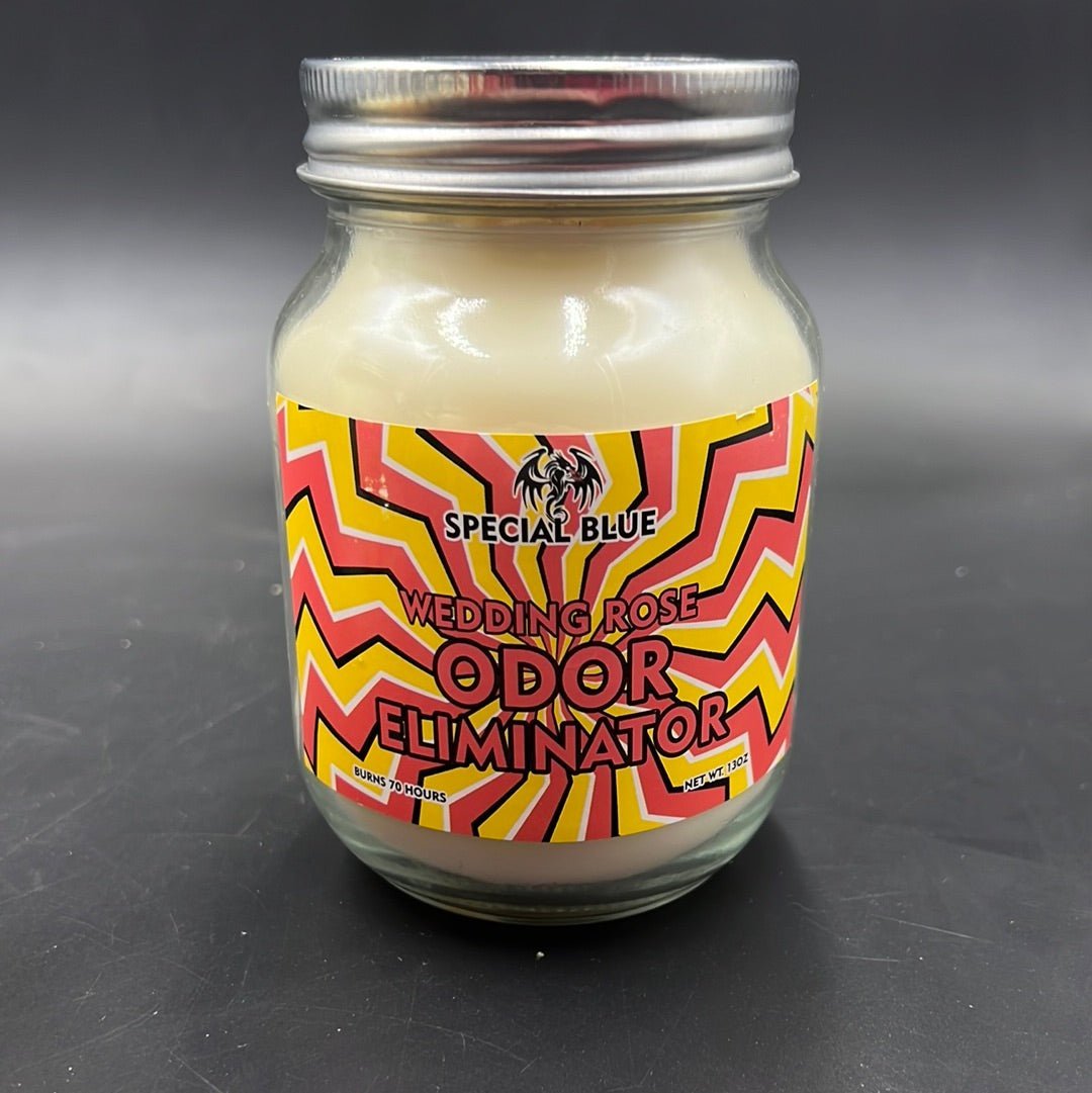 Special Blue Odor Eliminator Candle 13oz-Avernic Smoke Shop
