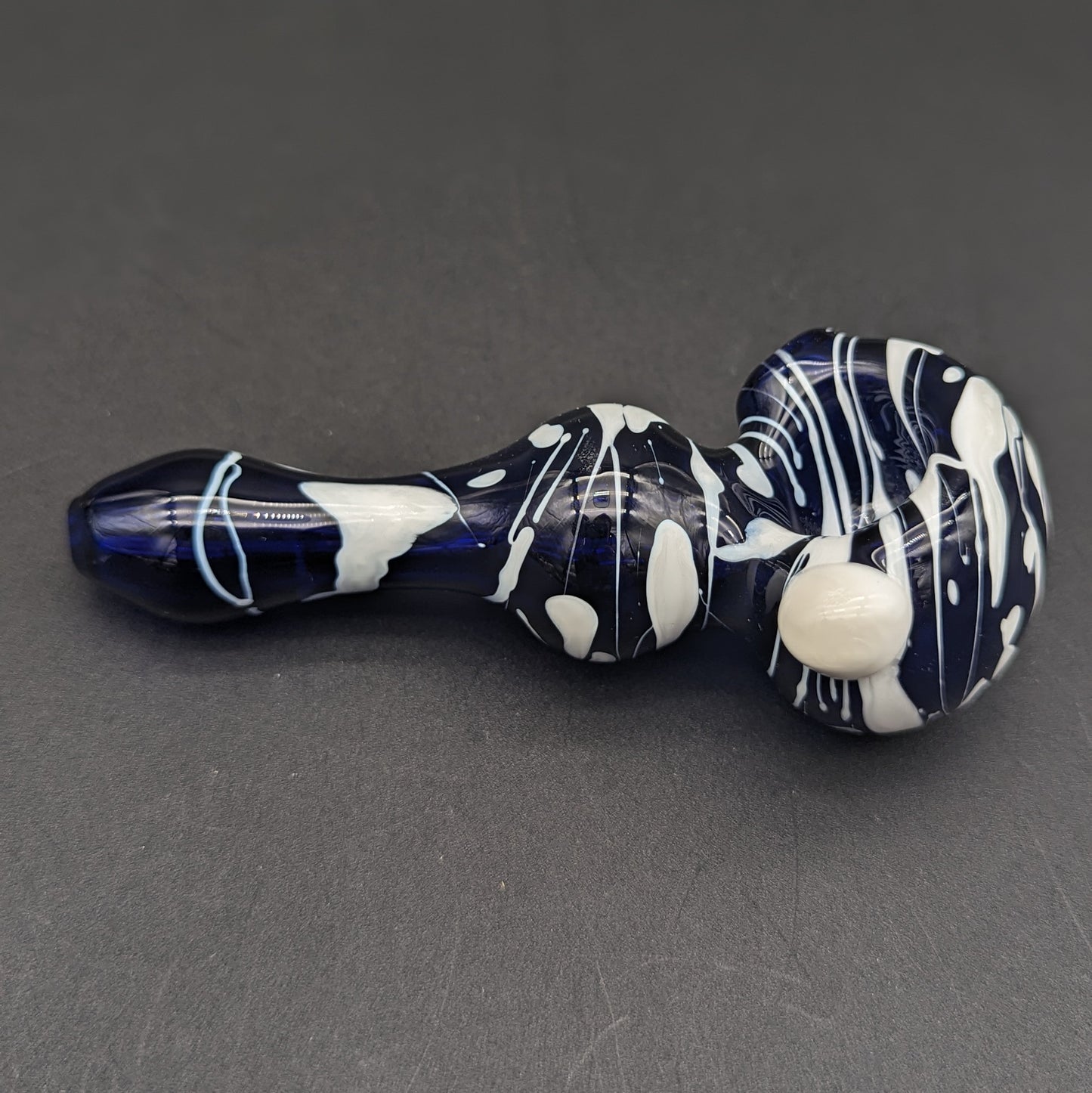 Splatter Spoon Pipe - Reading Glass Militia