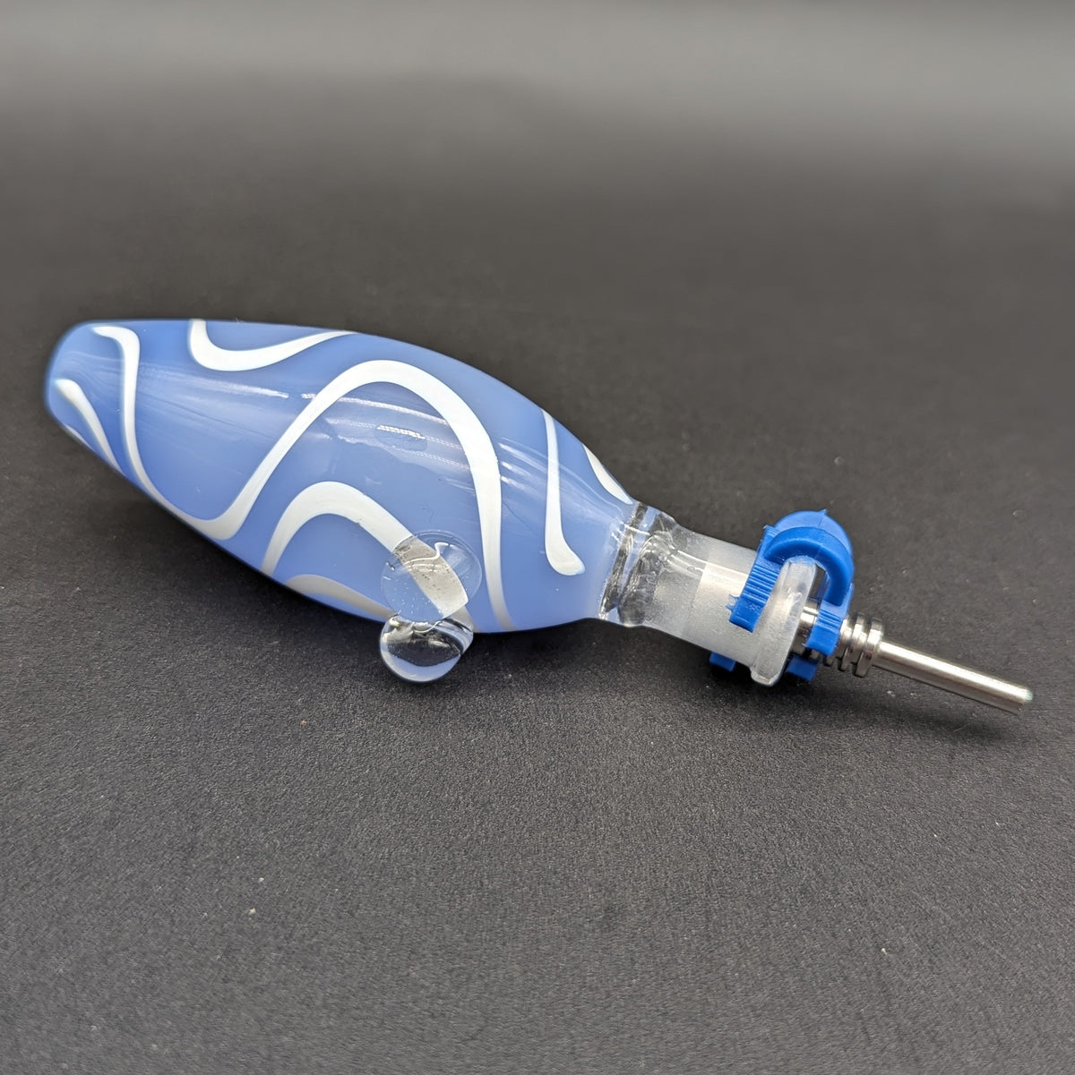Swirled Glass Bubble Nectar Collectors-Avernic Smoke Shop