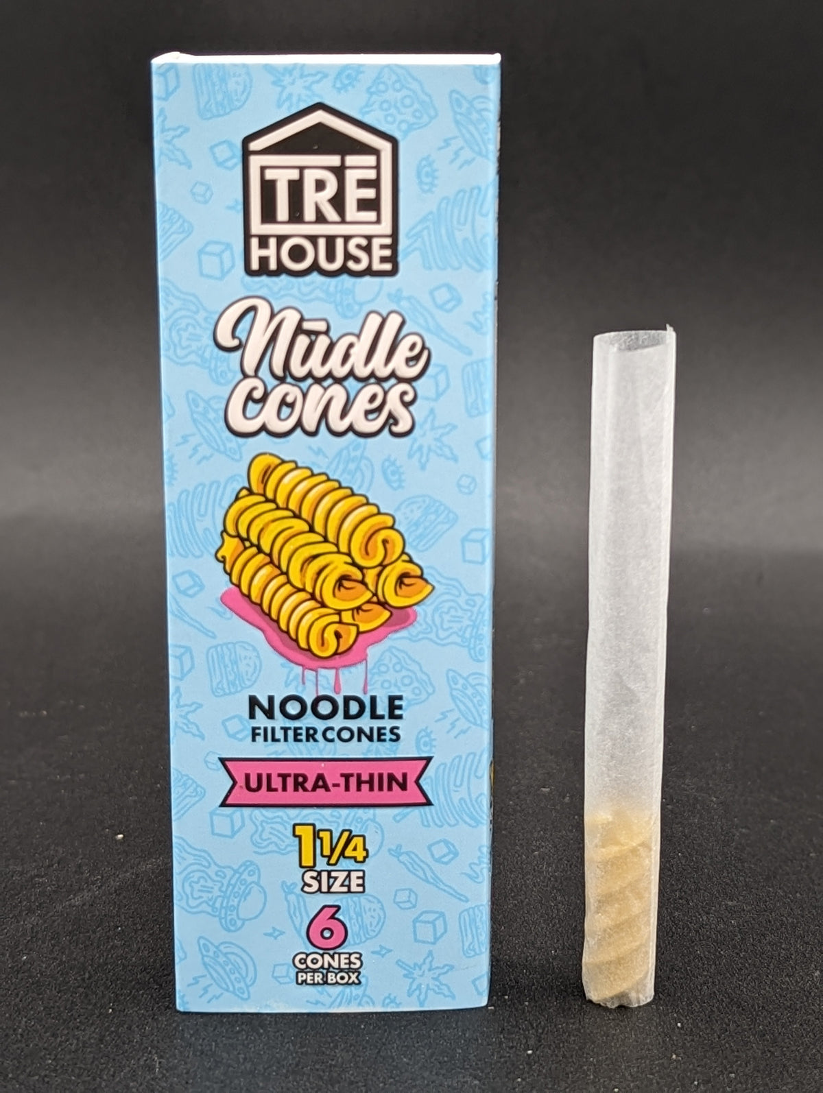 Tre House Pre-rolled Nudle Cones - 1 1/4 6pk-Avernic Smoke Shop