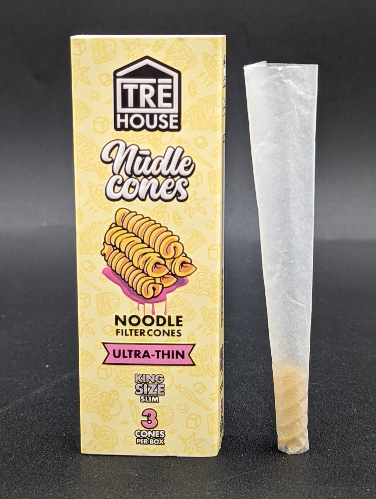 Tre House Pre-rolled Nudle Cones - King Size 3pk-Avernic Smoke Shop