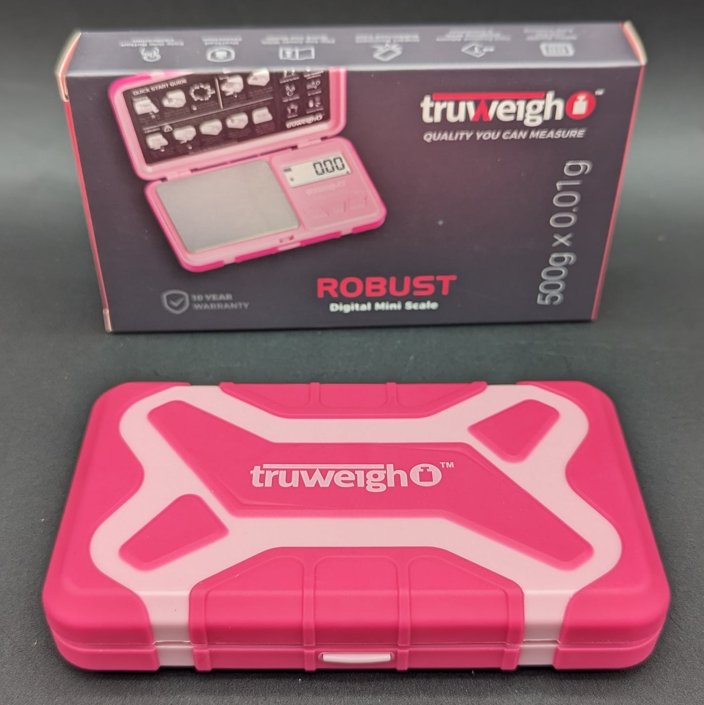 Truweigh Robust Rechargeable Digital Mini Scale | 500g x 0.01g