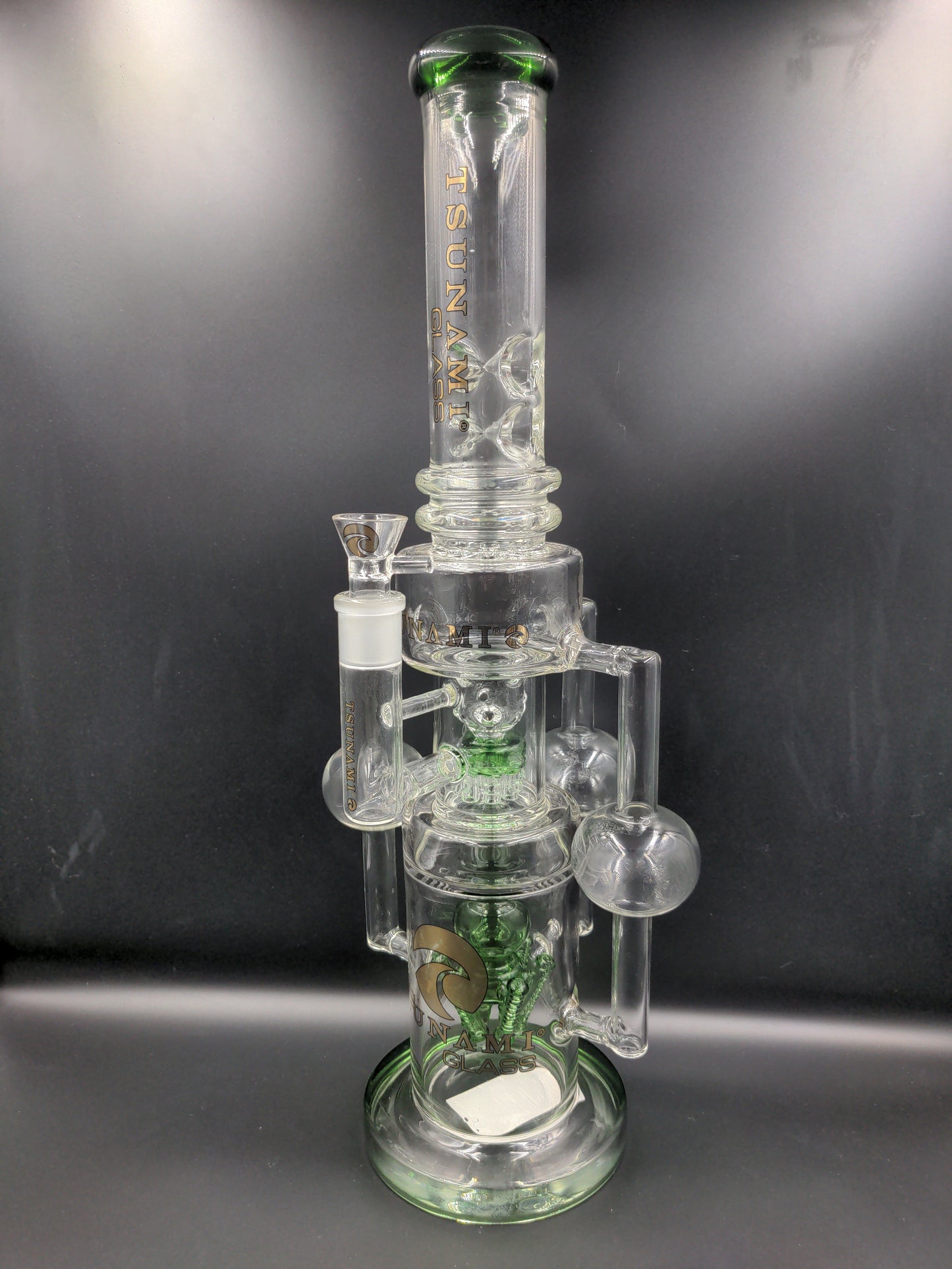 Tsunami Bullet Ball Tower Showerhead Honeycomb (18″) - Avernic Smoke Shop